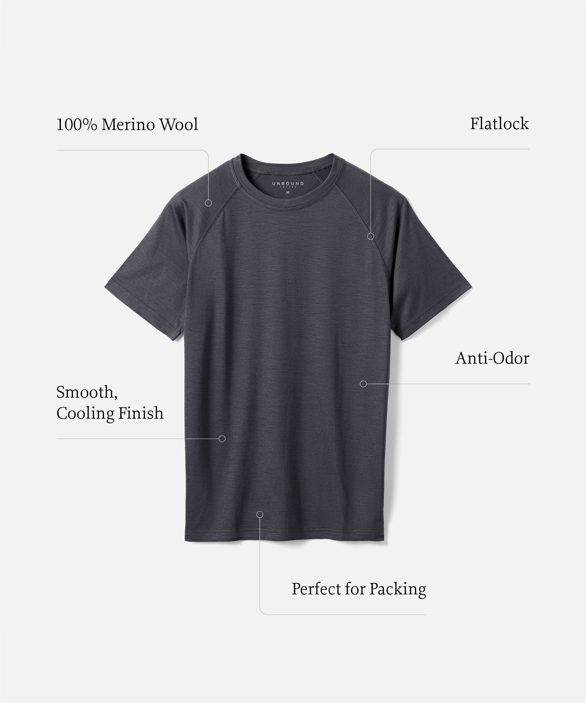 Men's Active Merino T-Shirt - Image 25