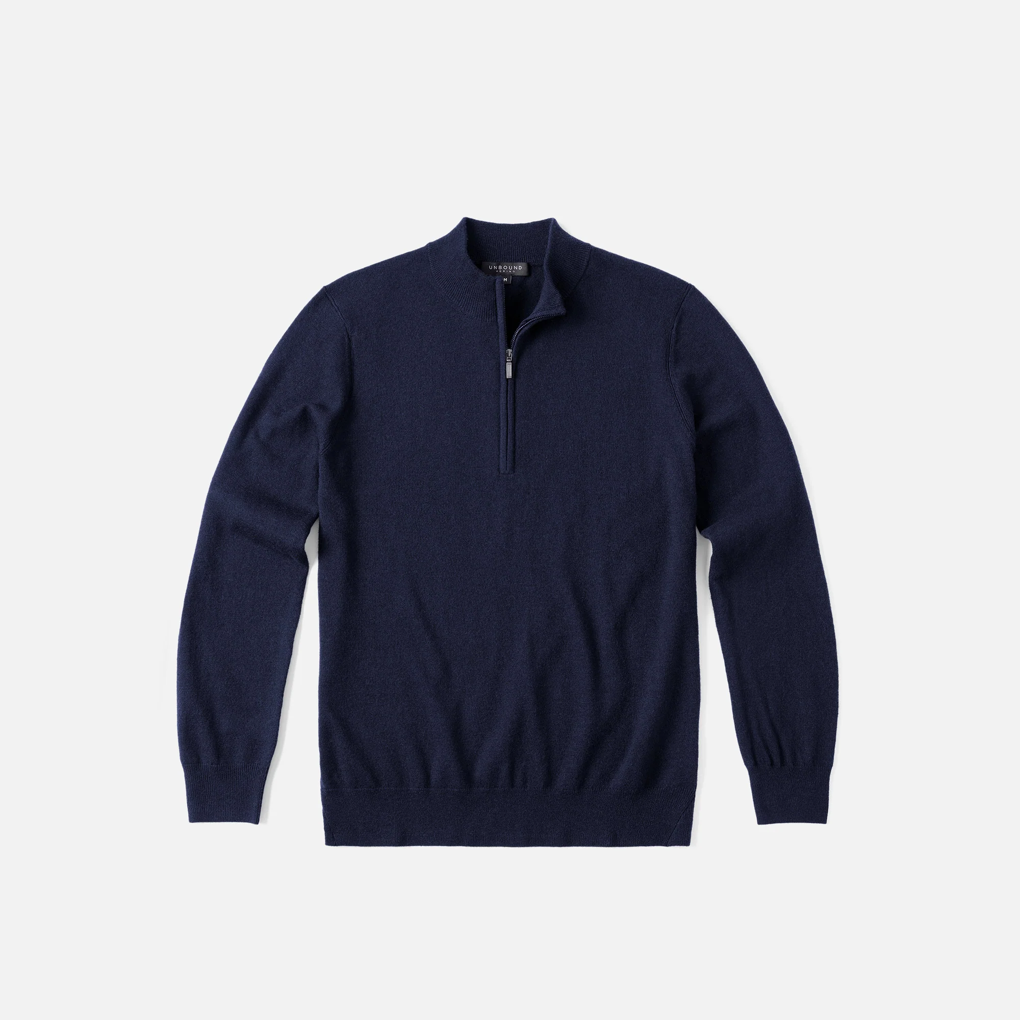 Men's Merino Cashmere Quarter Zip Jumper - Image 21