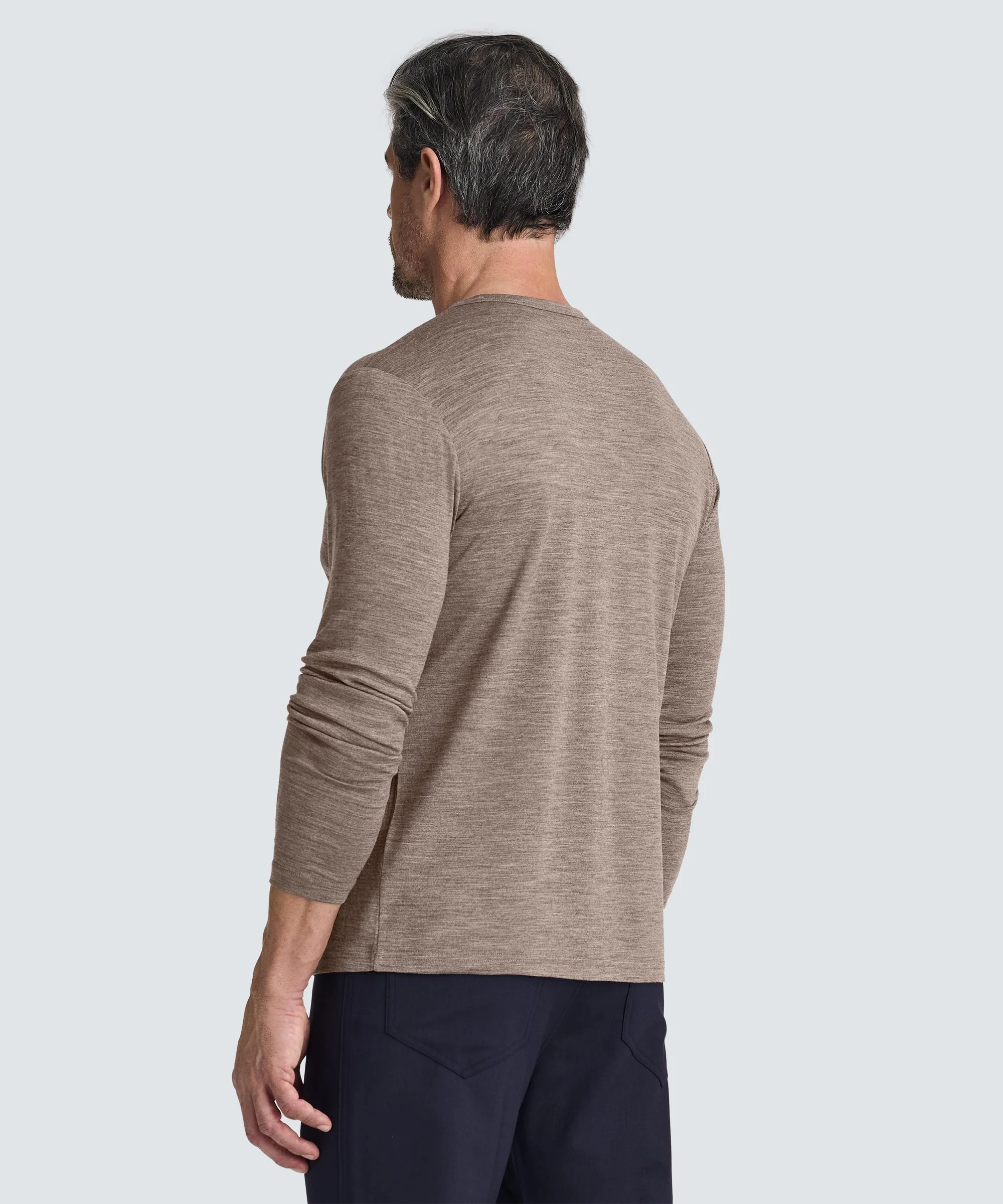 Men's Long Sleeve Merino Crew - Image 101