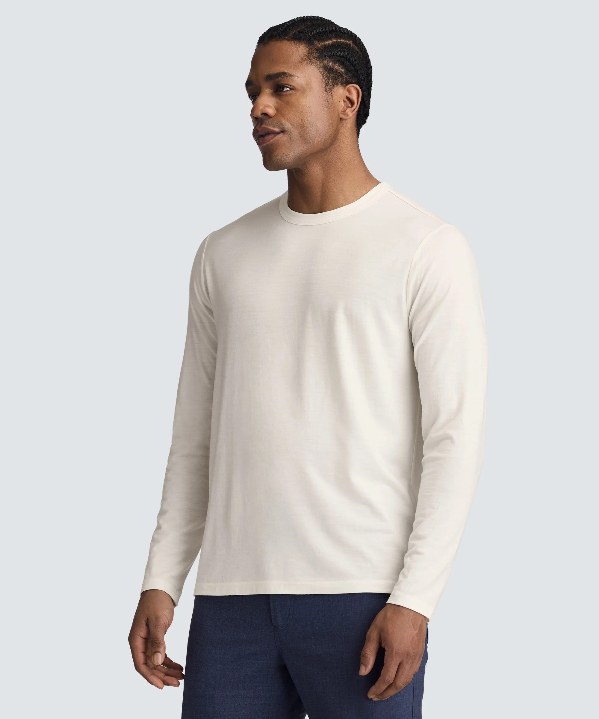Men's Long Sleeve Merino Crew - Image 4