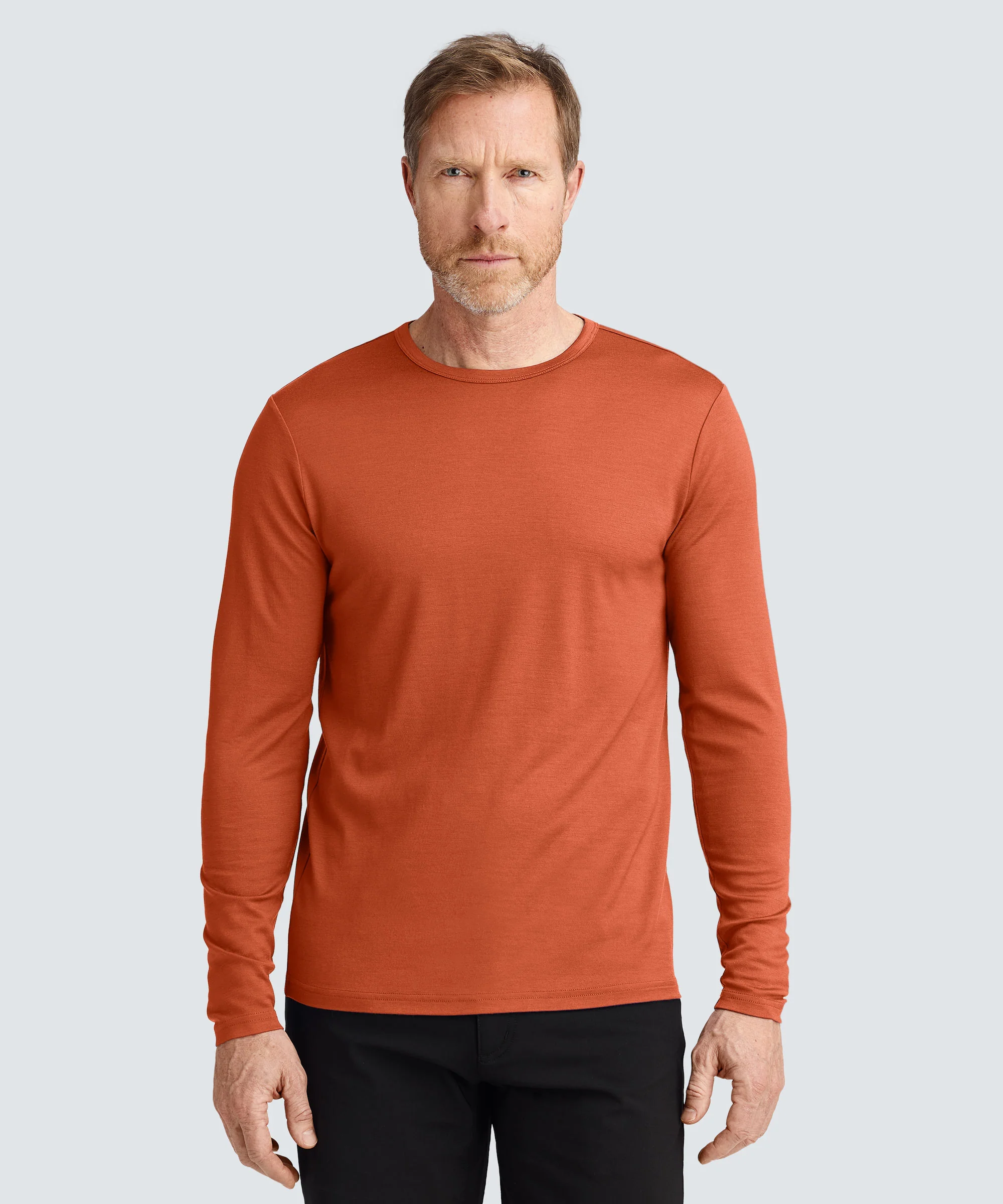 Men's Long Sleeve Merino Crew - Image 87