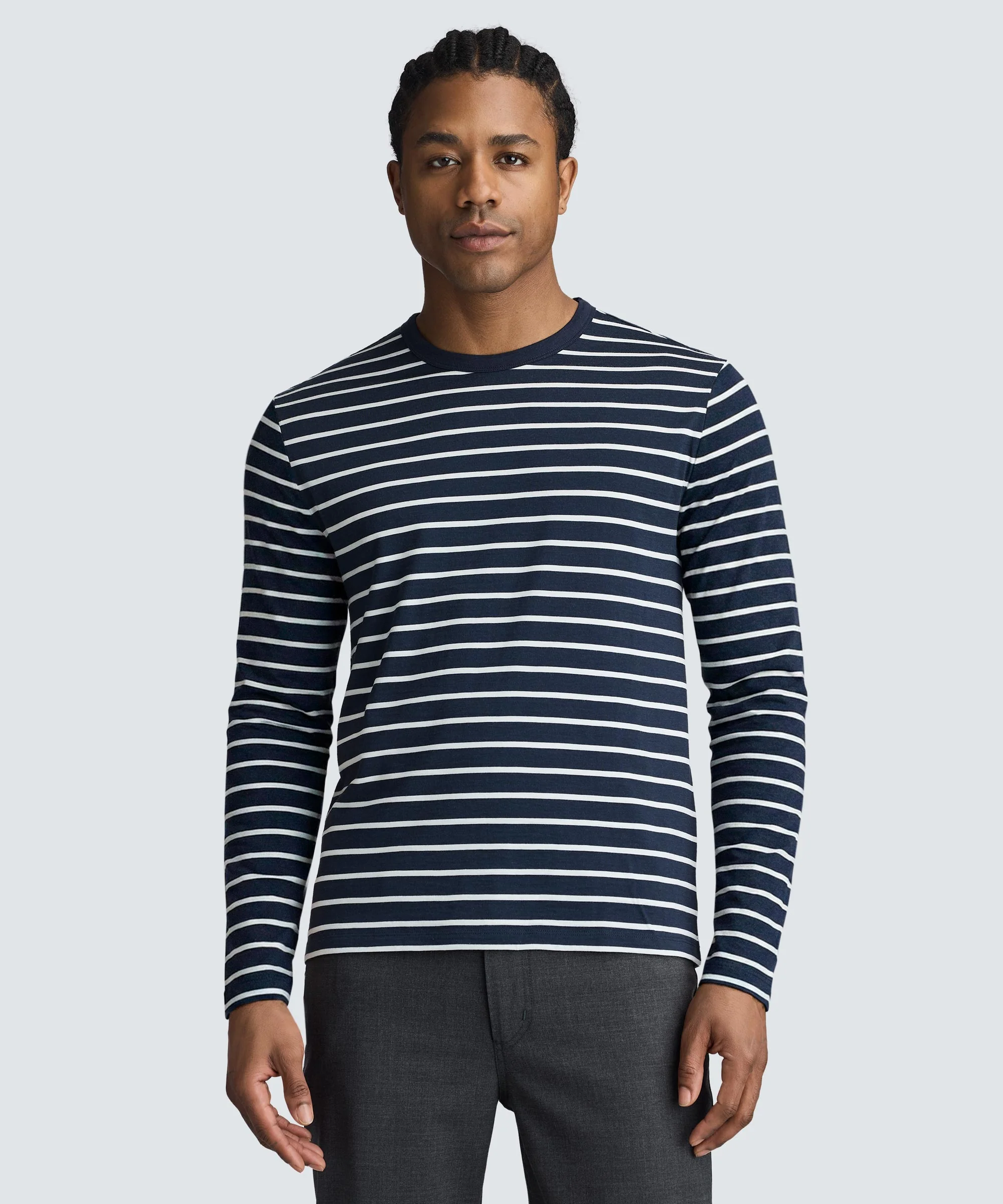 Men's Long Sleeve Merino Crew - Image 93
