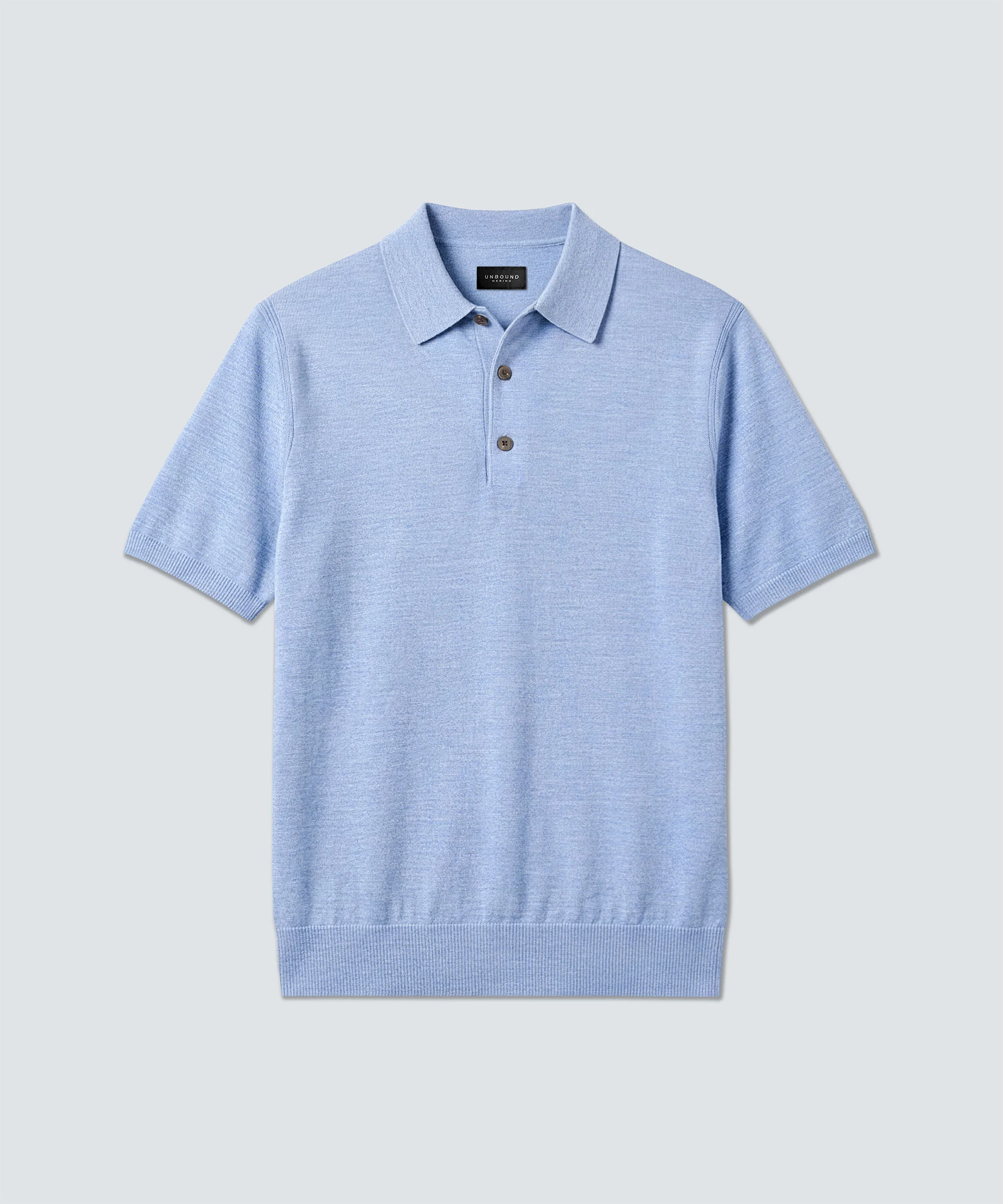 Men's Fine Knit Merino Polo - Image 14