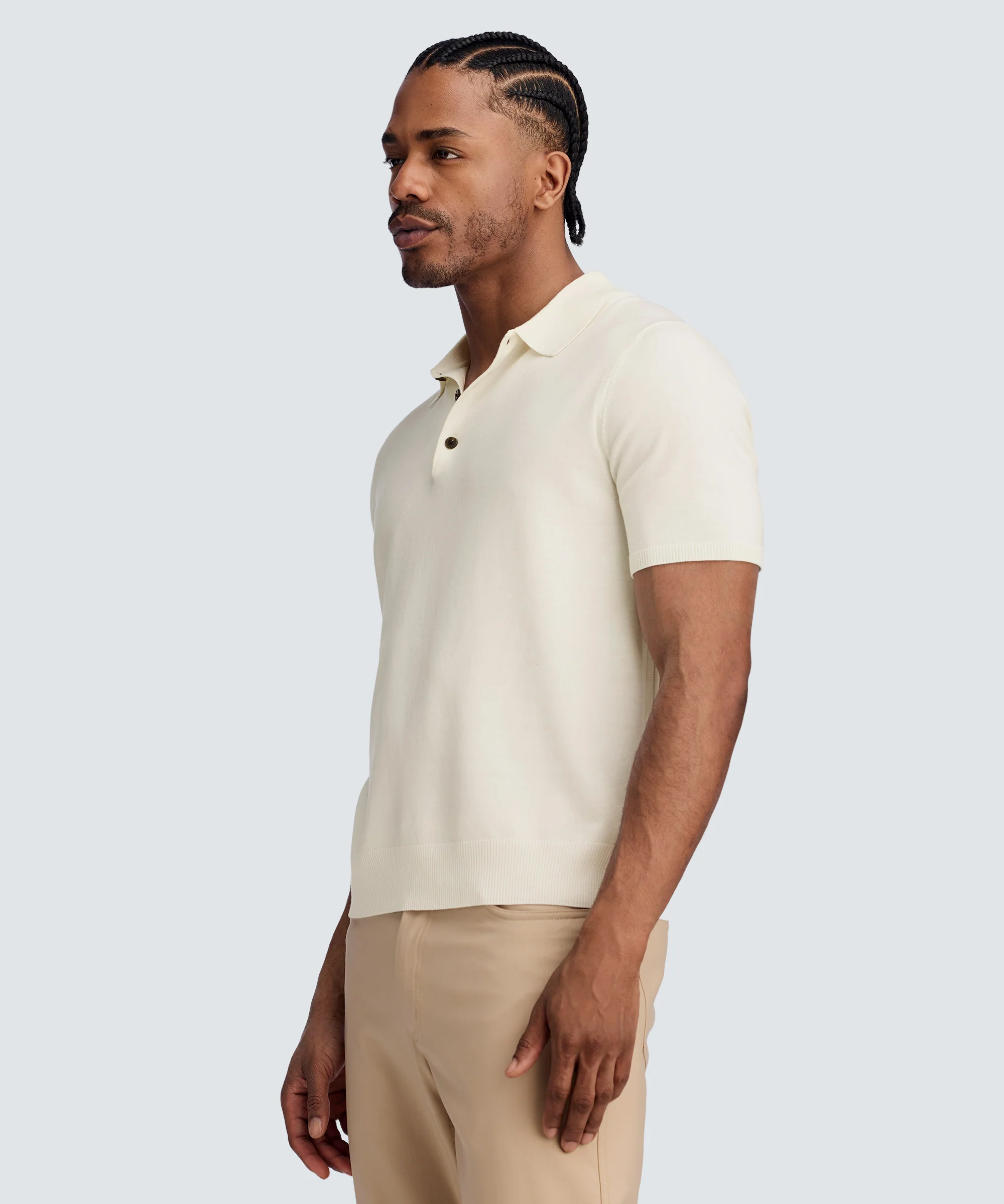 Men's Fine Knit Merino Polo - Image 25