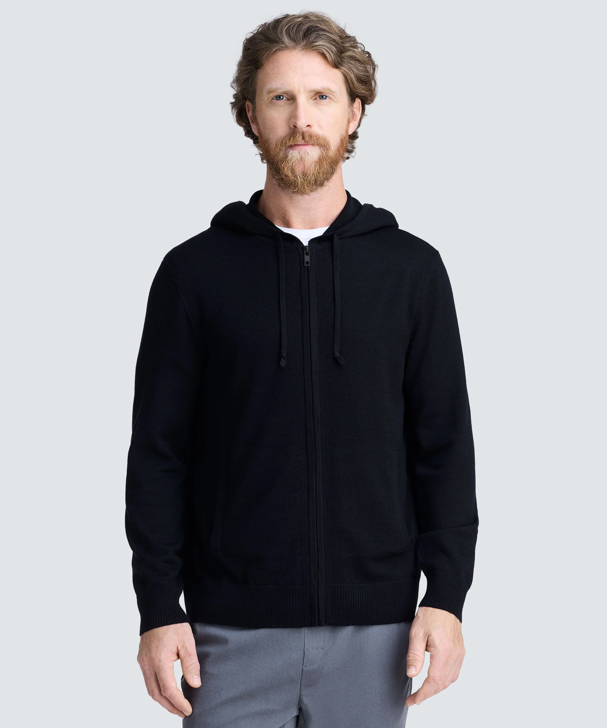 Men's Merino Knit Hoodie - Image 11