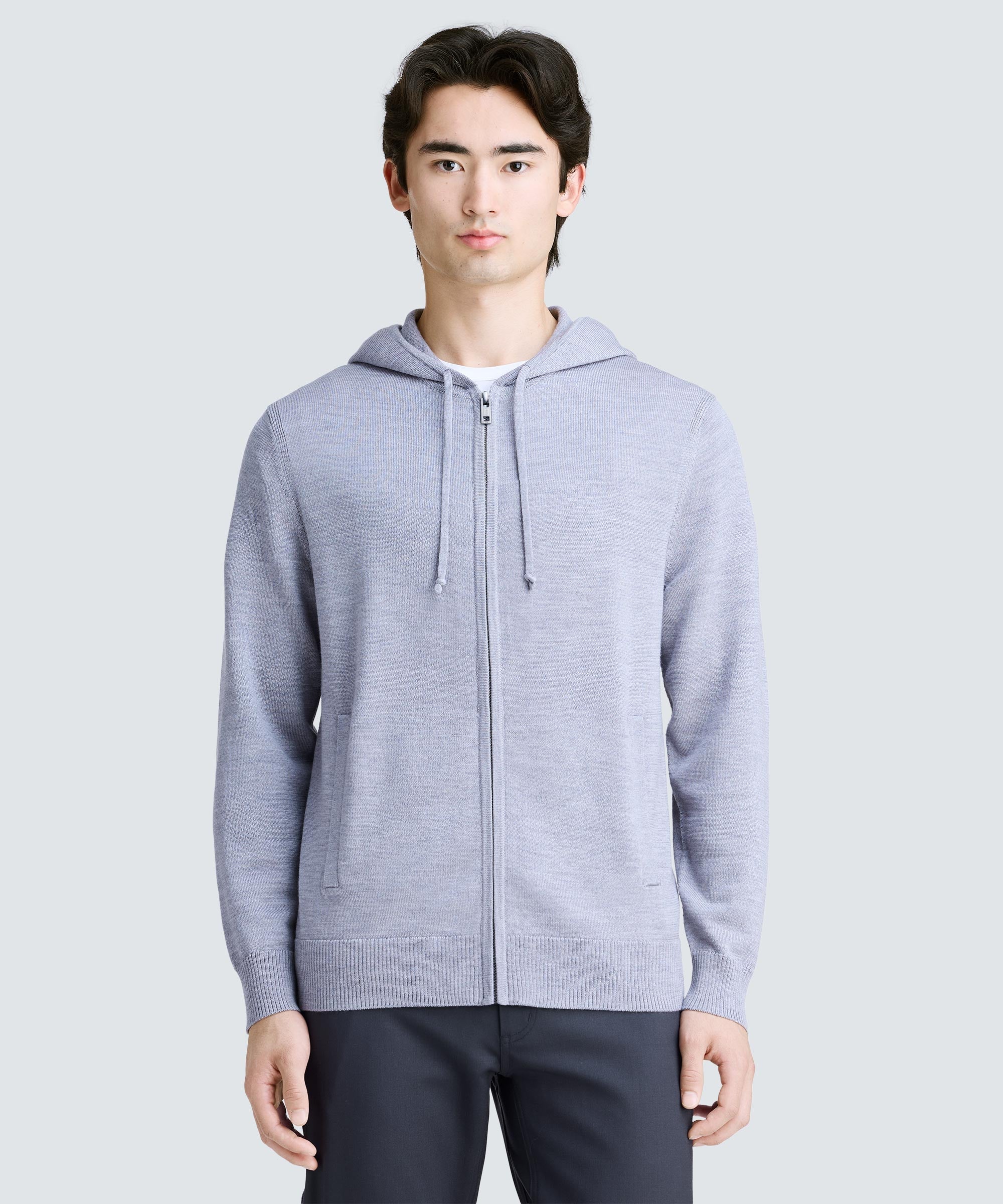 Men's Merino Knit Hoodie - Image 13