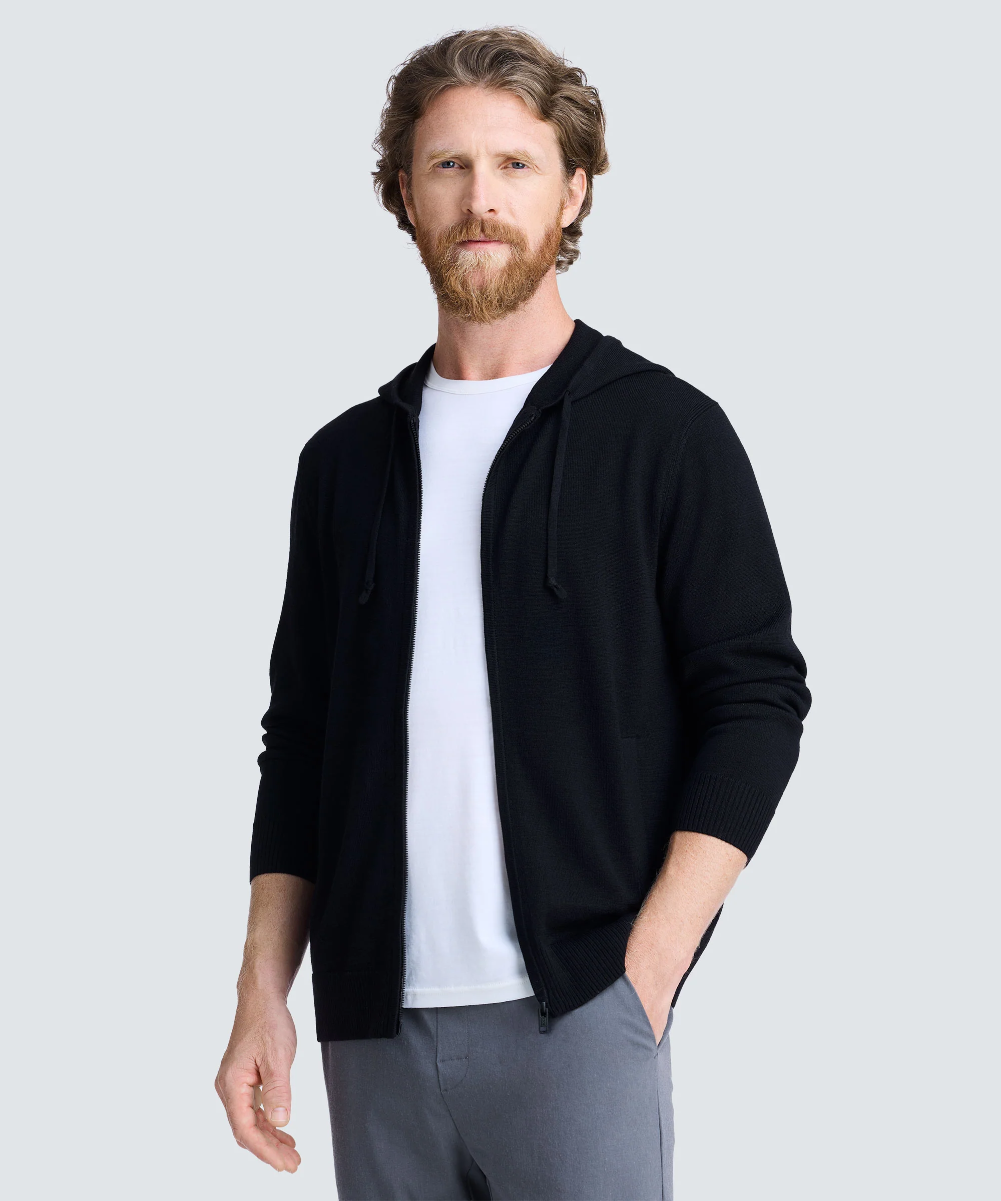 Men's Merino Knit Hoodie - Image 6