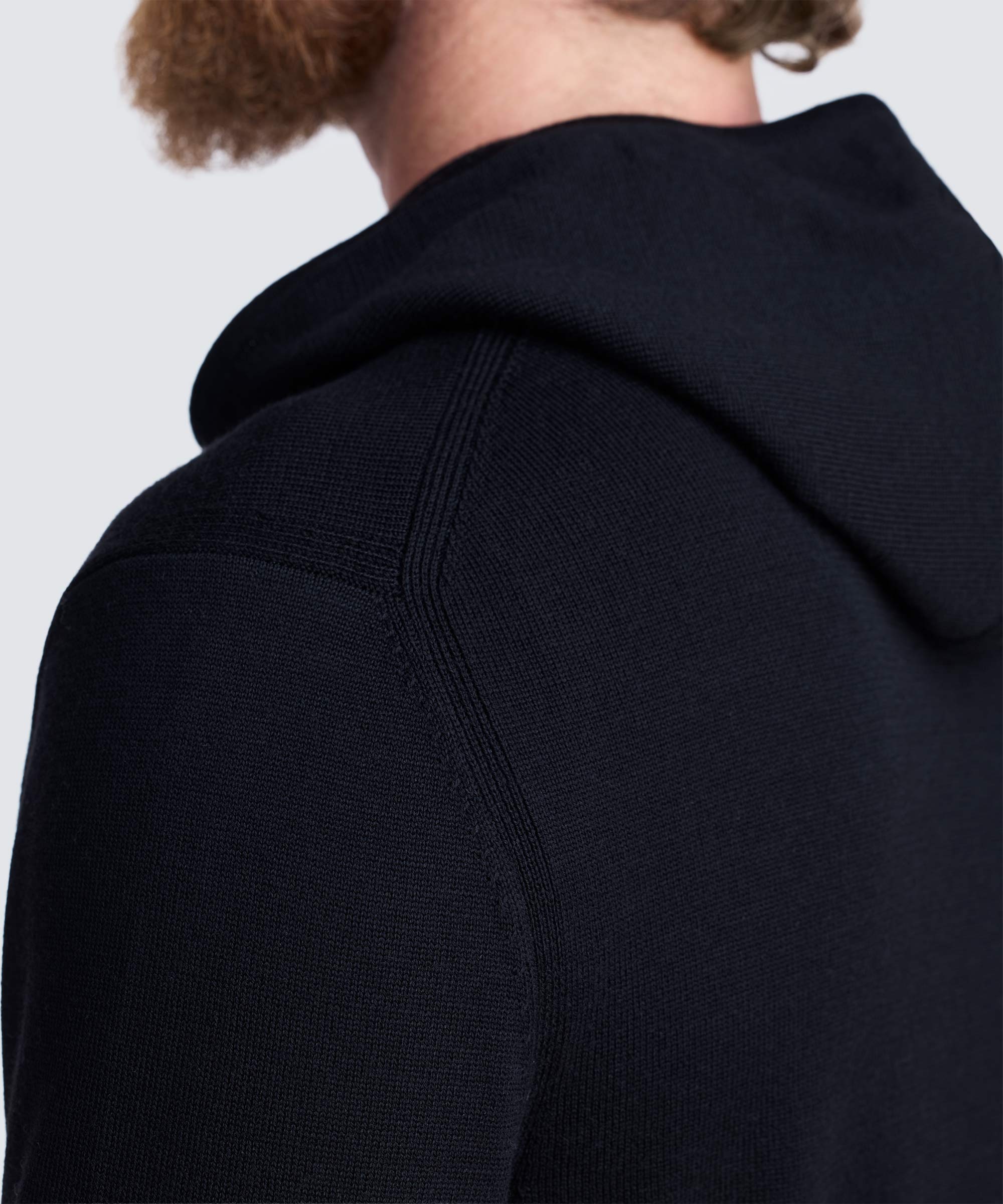Men's Merino Knit Hoodie - Image 8