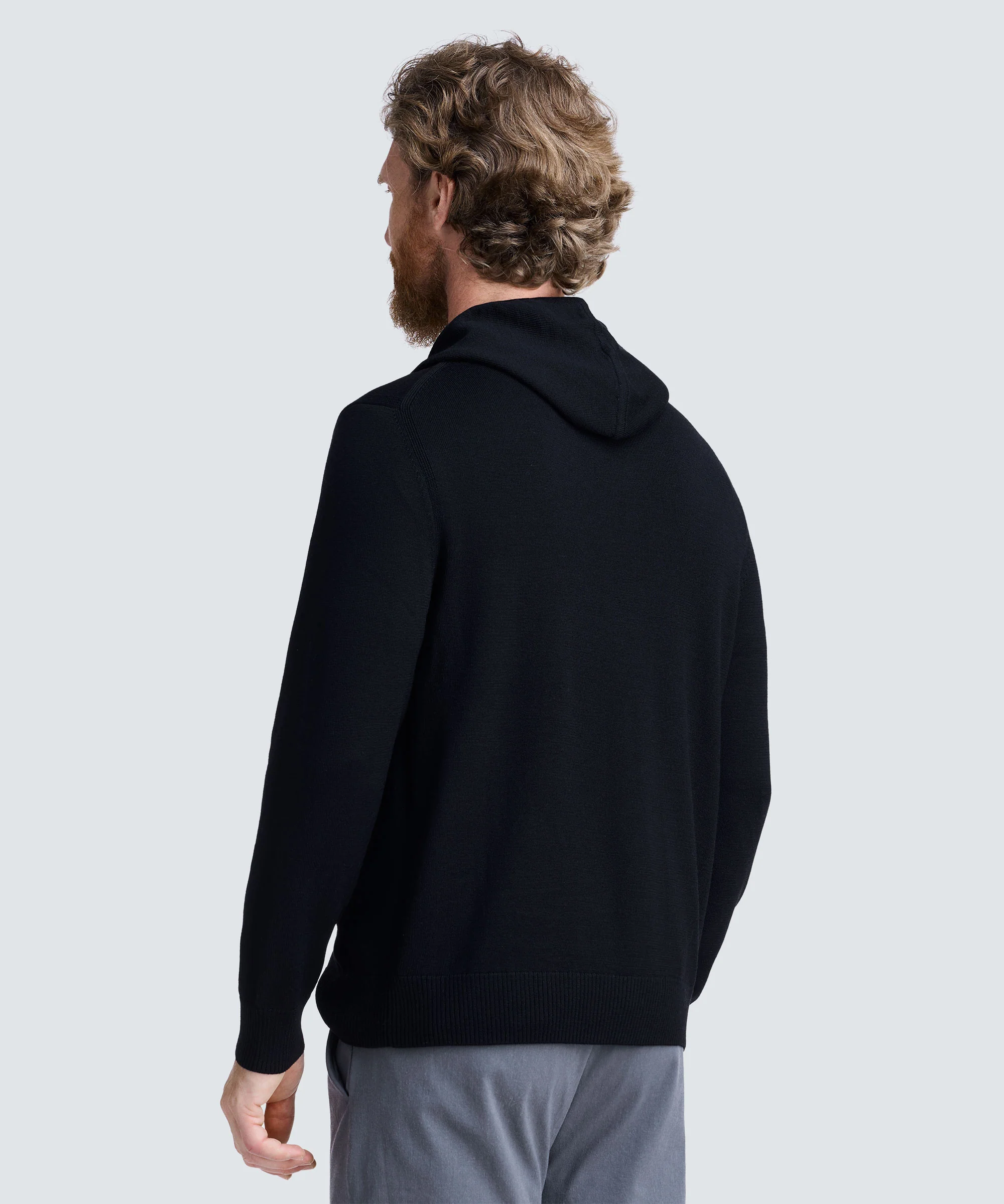 Men's Merino Knit Hoodie - Image 9