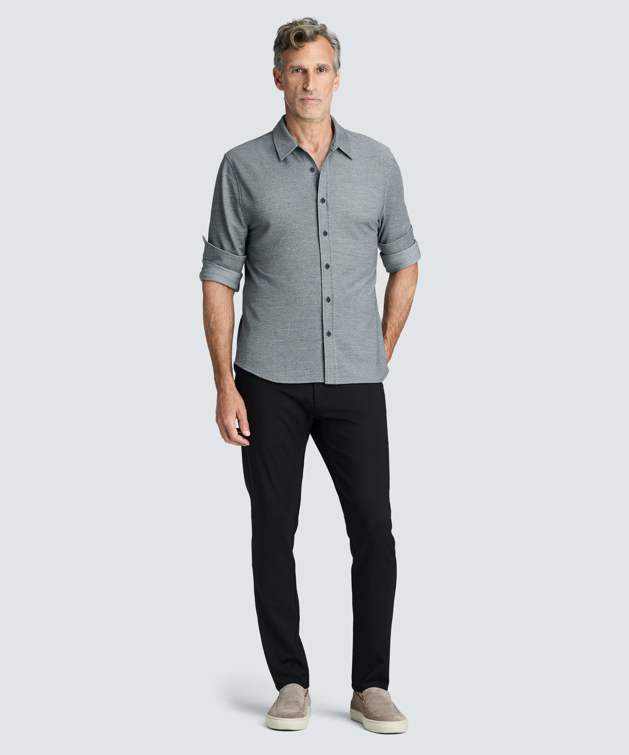 Men's Merino Button-Up - Image 54