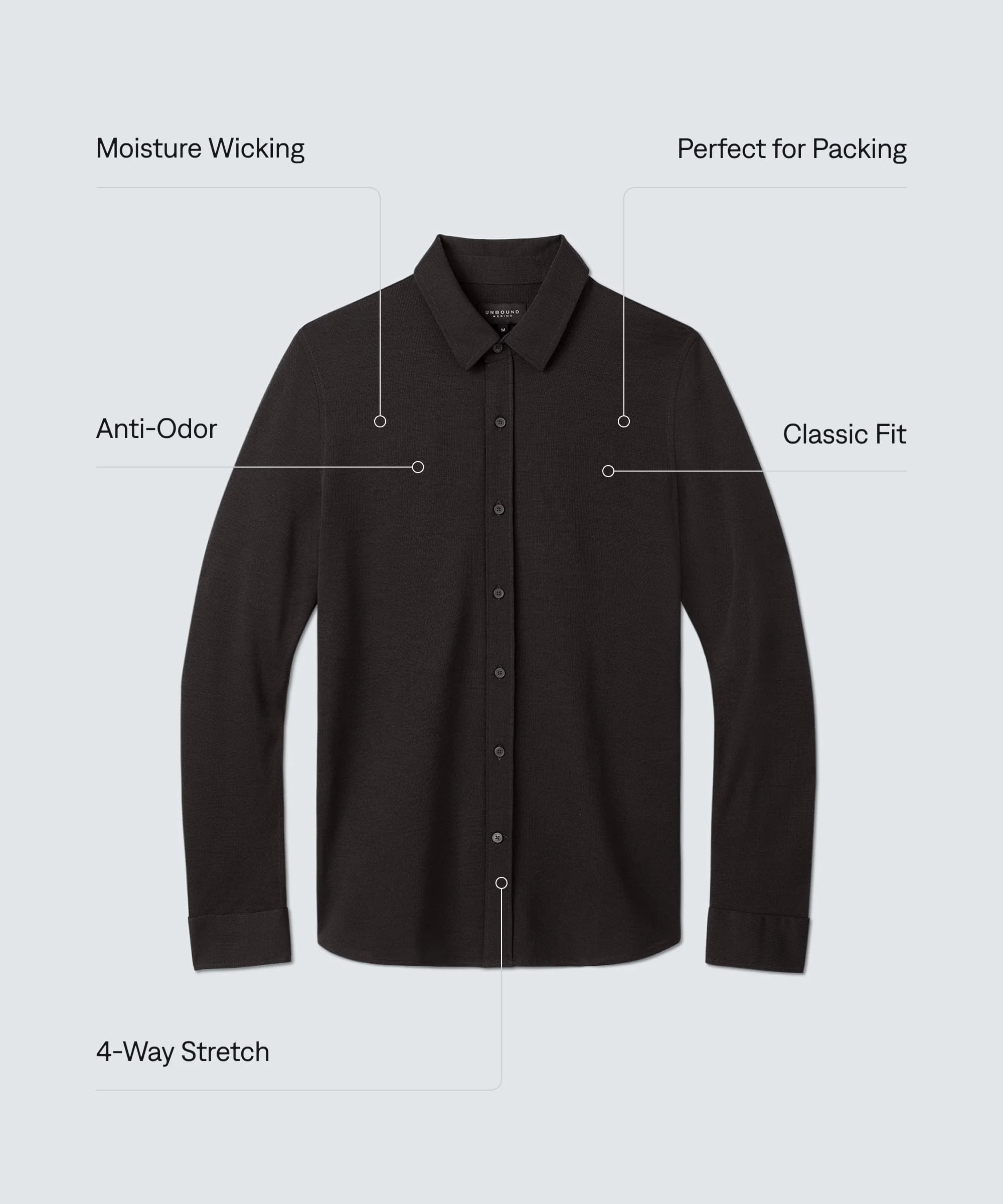 Men's Merino Button-Up - Image 58