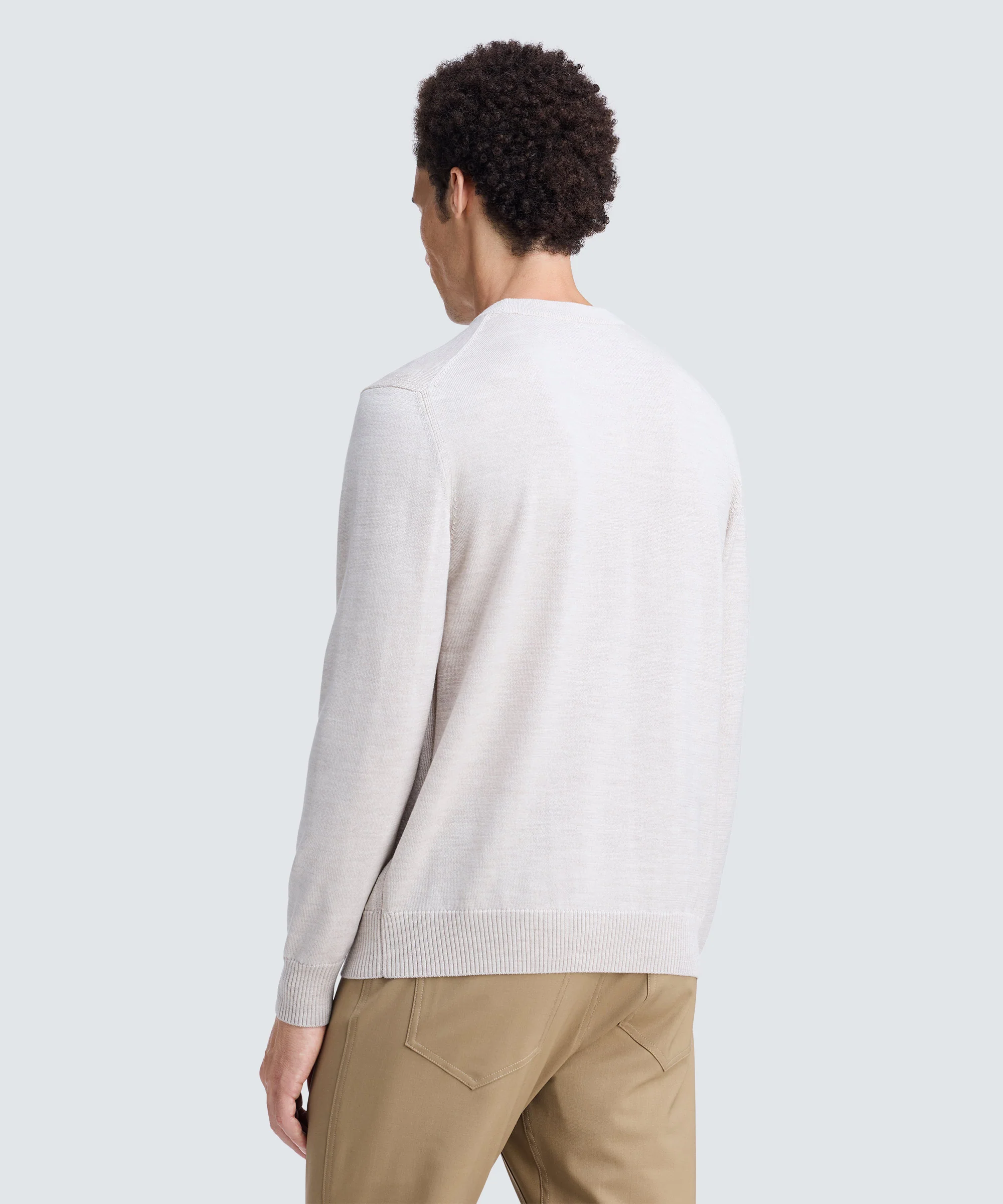 Men's Merino Crew Sweater - Image 4