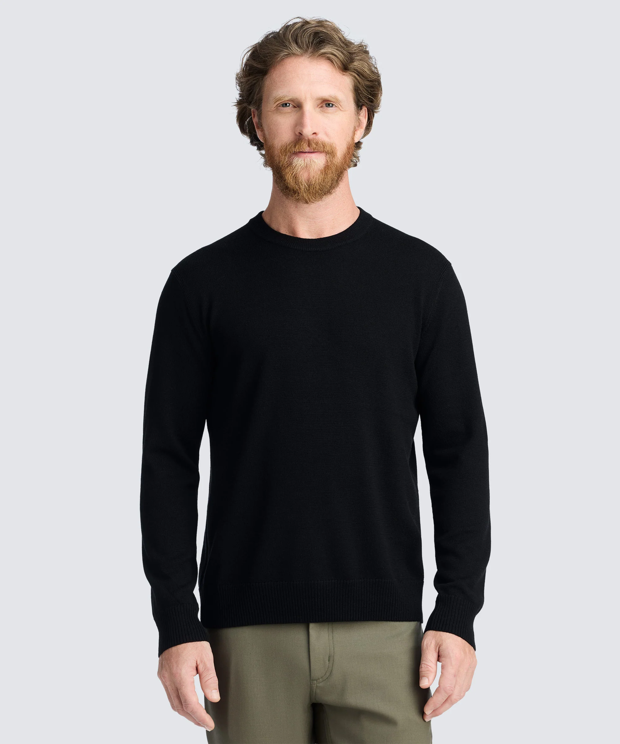Men's Merino Crew Sweater - Image 6
