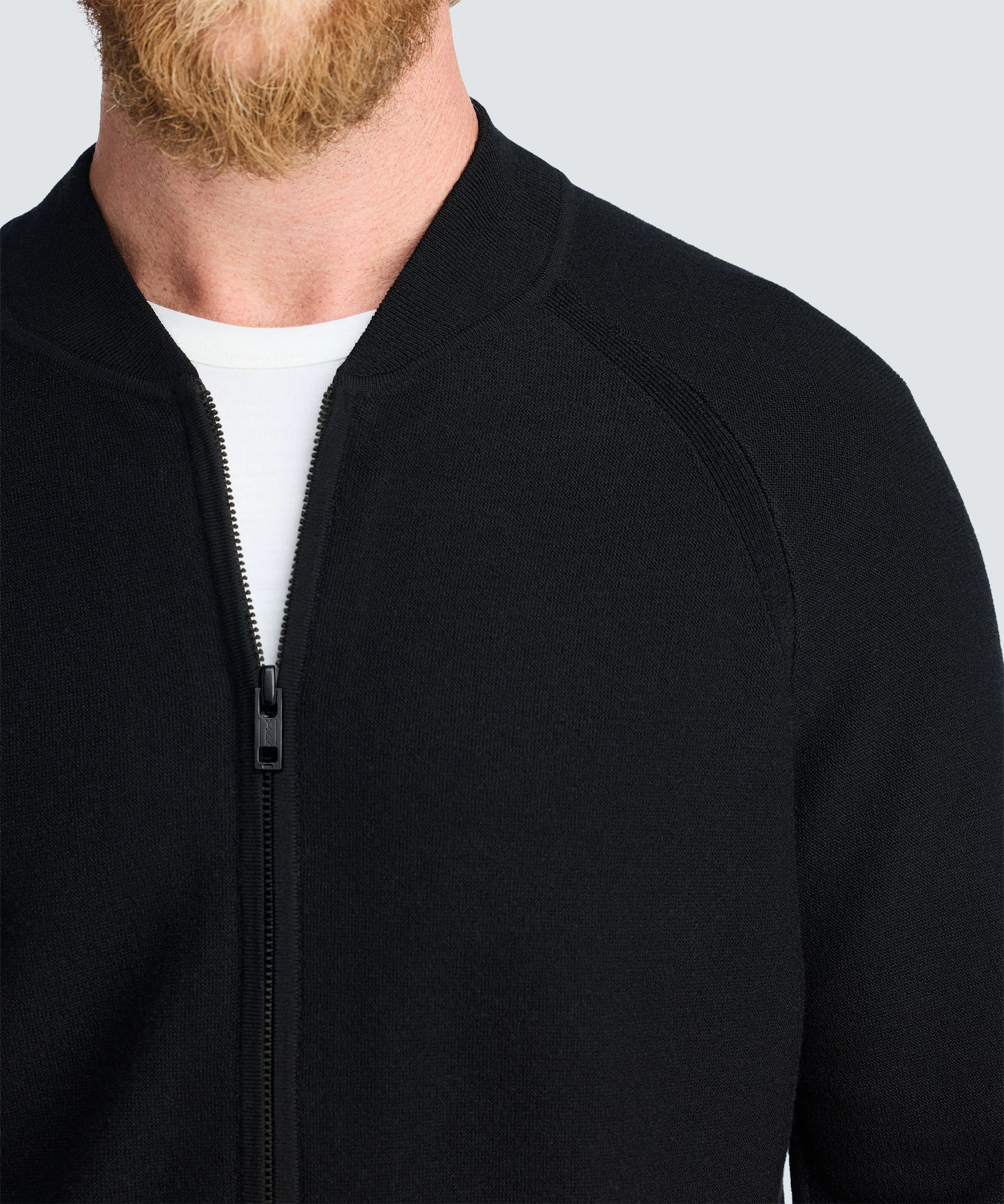 Men's Merino Knit Bomber - Image 4