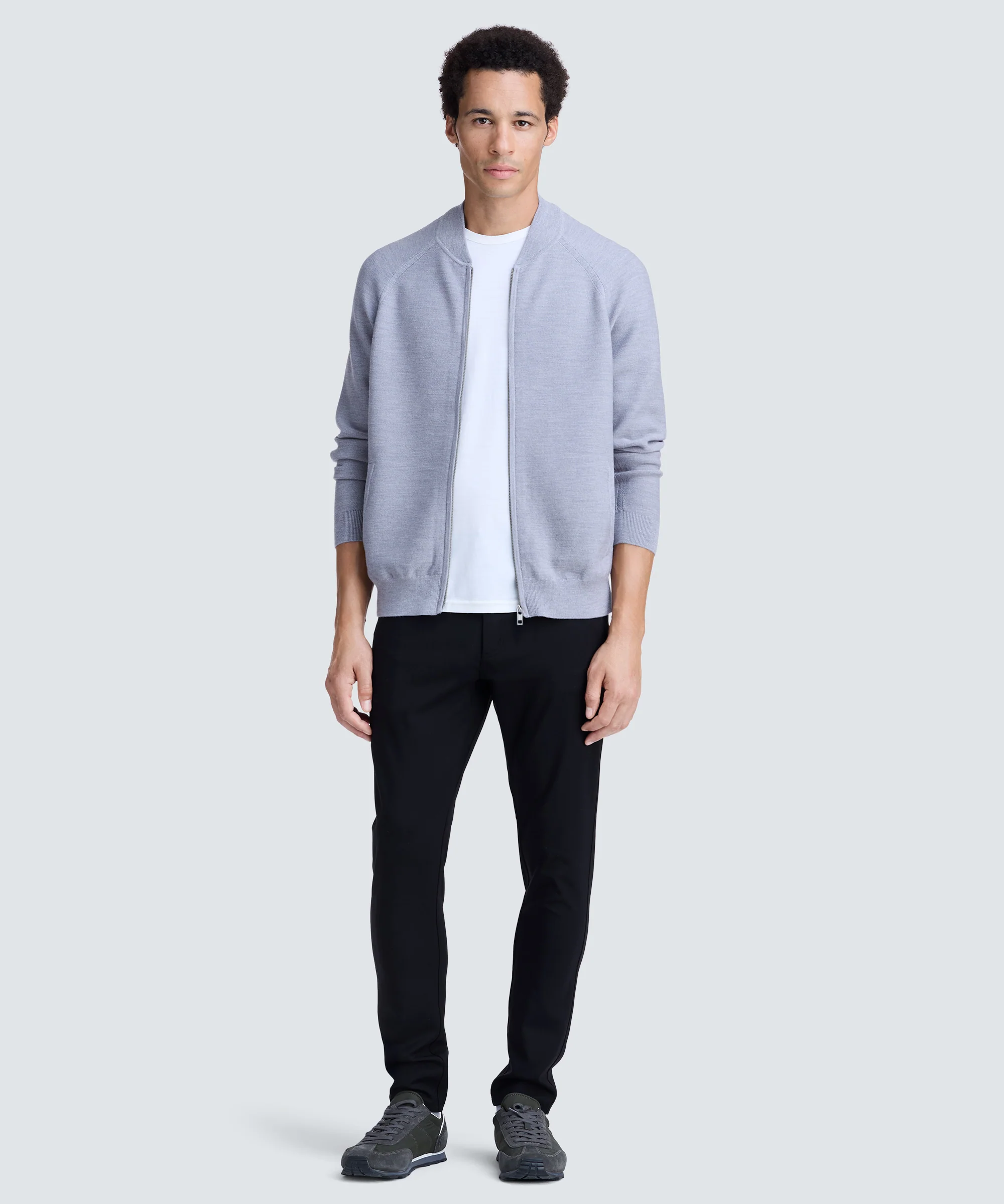Men's Merino Knit Bomber - Image 7