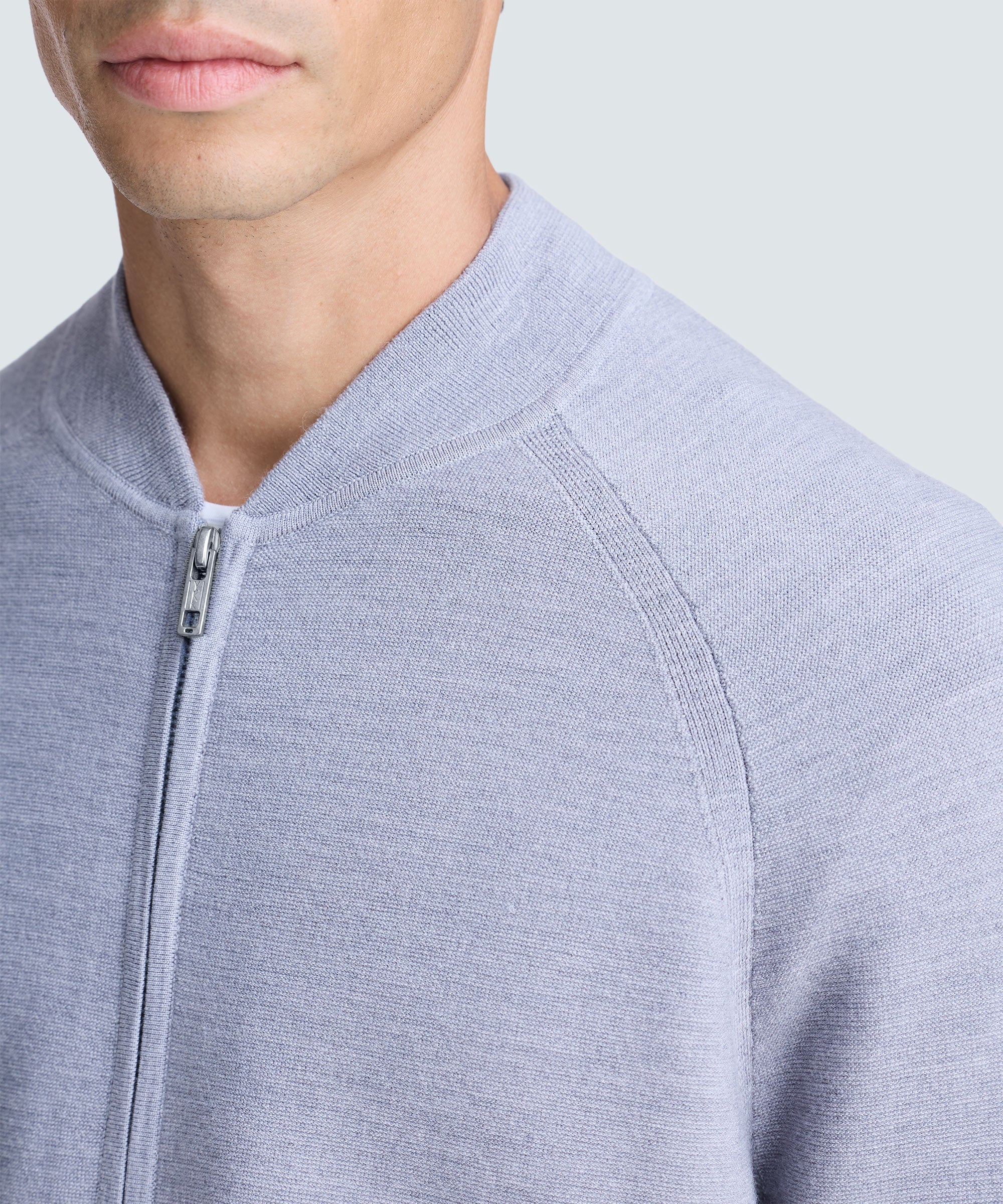 Men's Merino Knit Bomber - Image 8