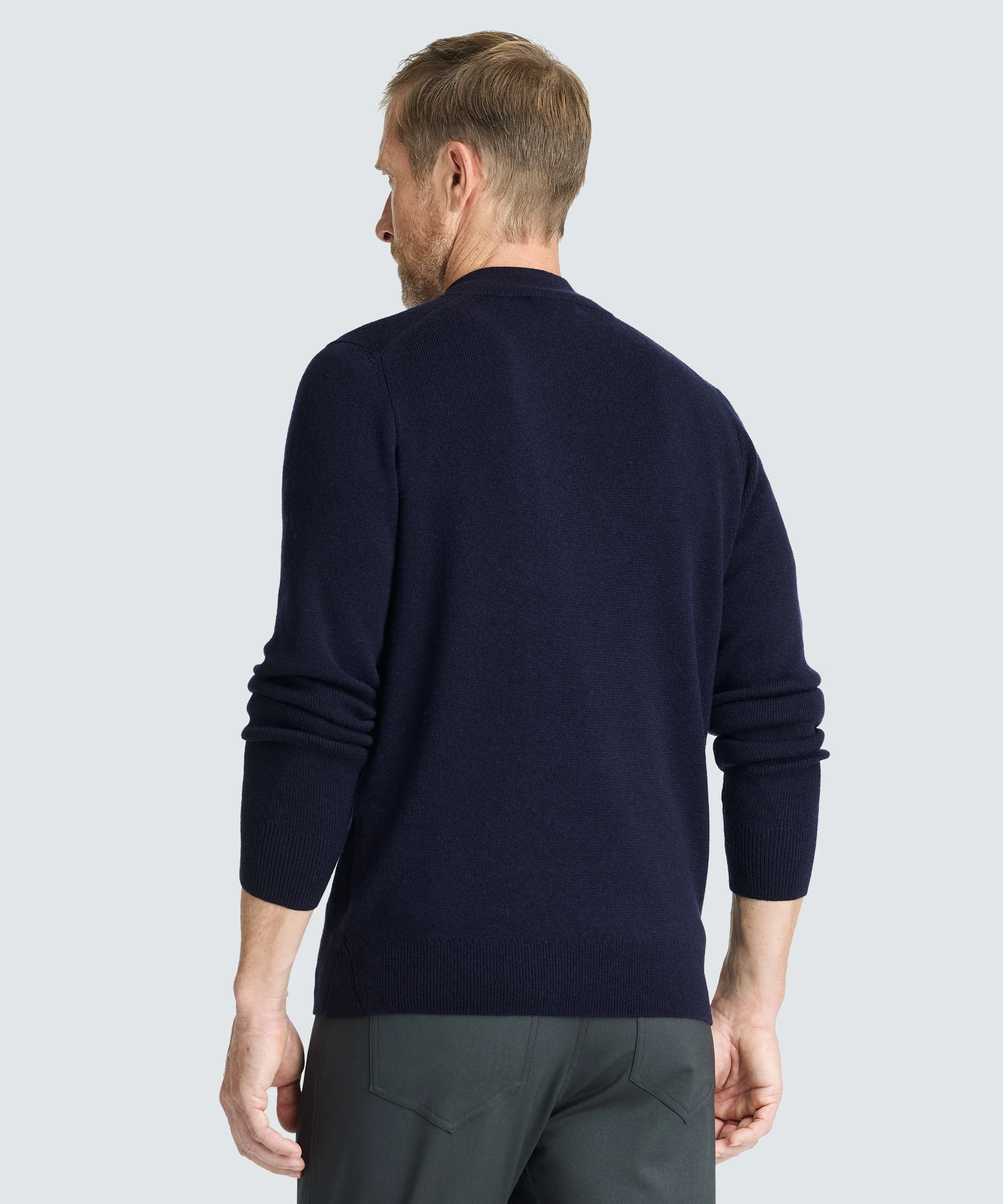 Men's Merino Knit Quarter Zip - Image 11