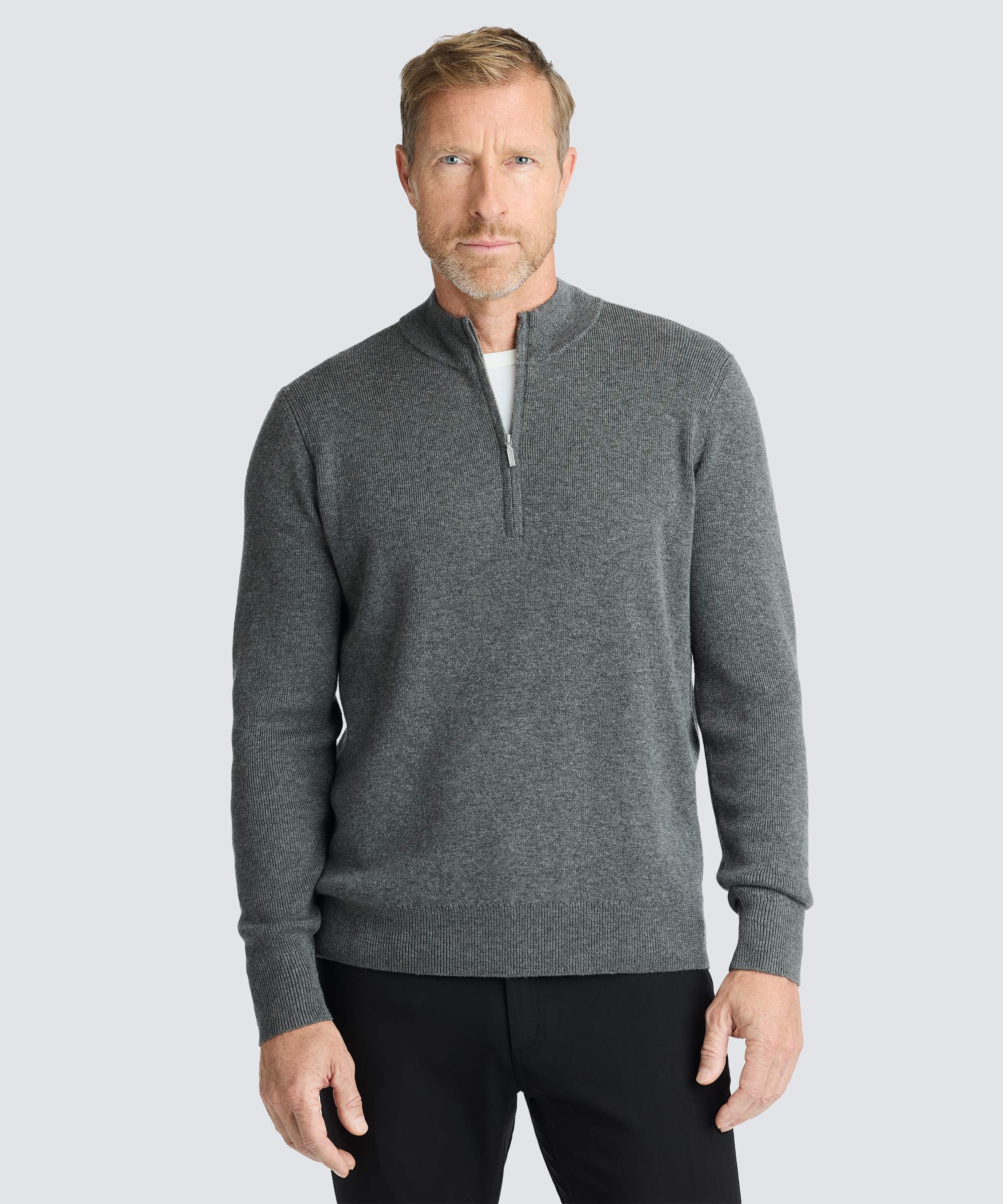 Men's Merino Knit Quarter Zip - Image 13