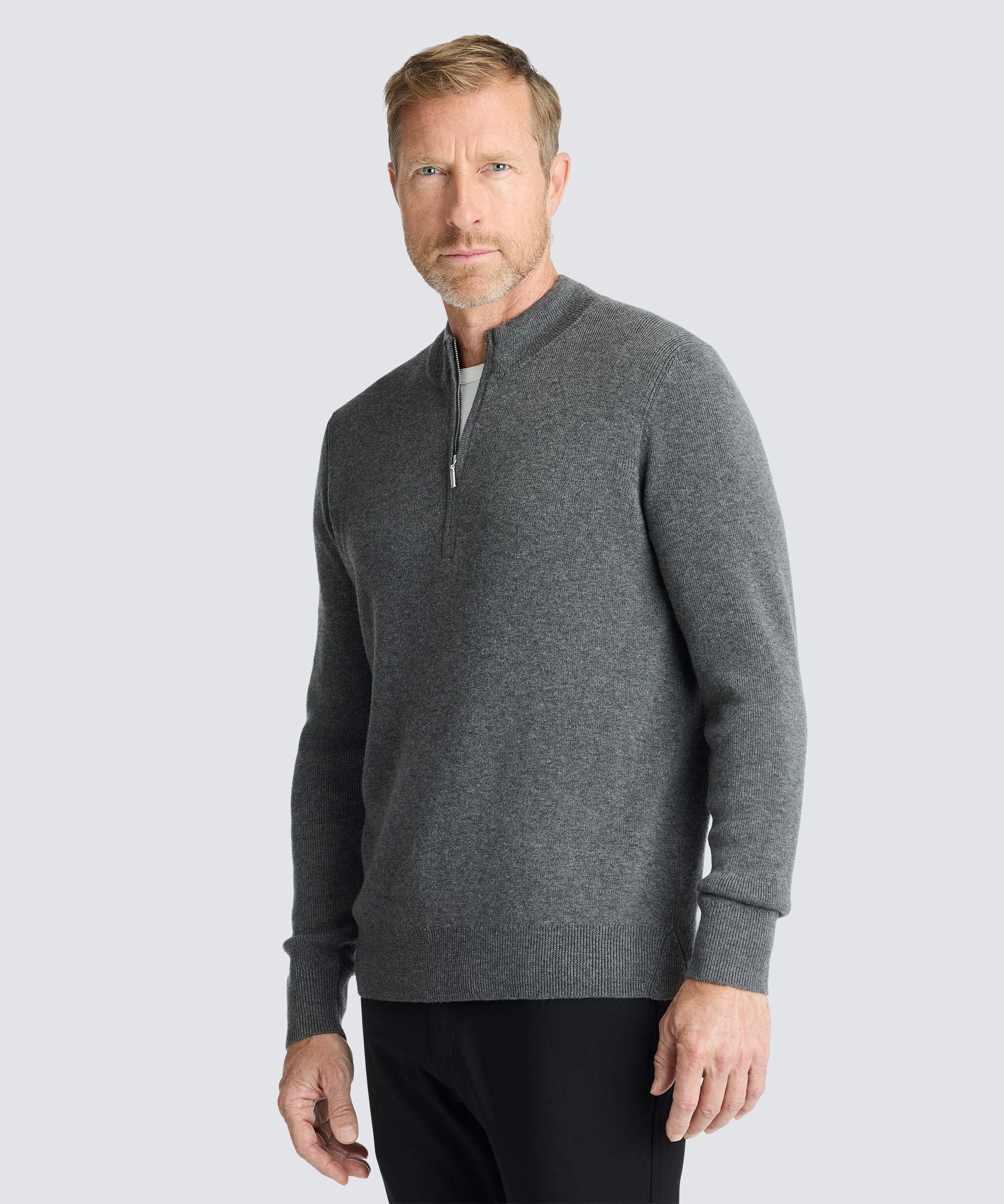 Men's Merino Knit Quarter Zip - Image 16