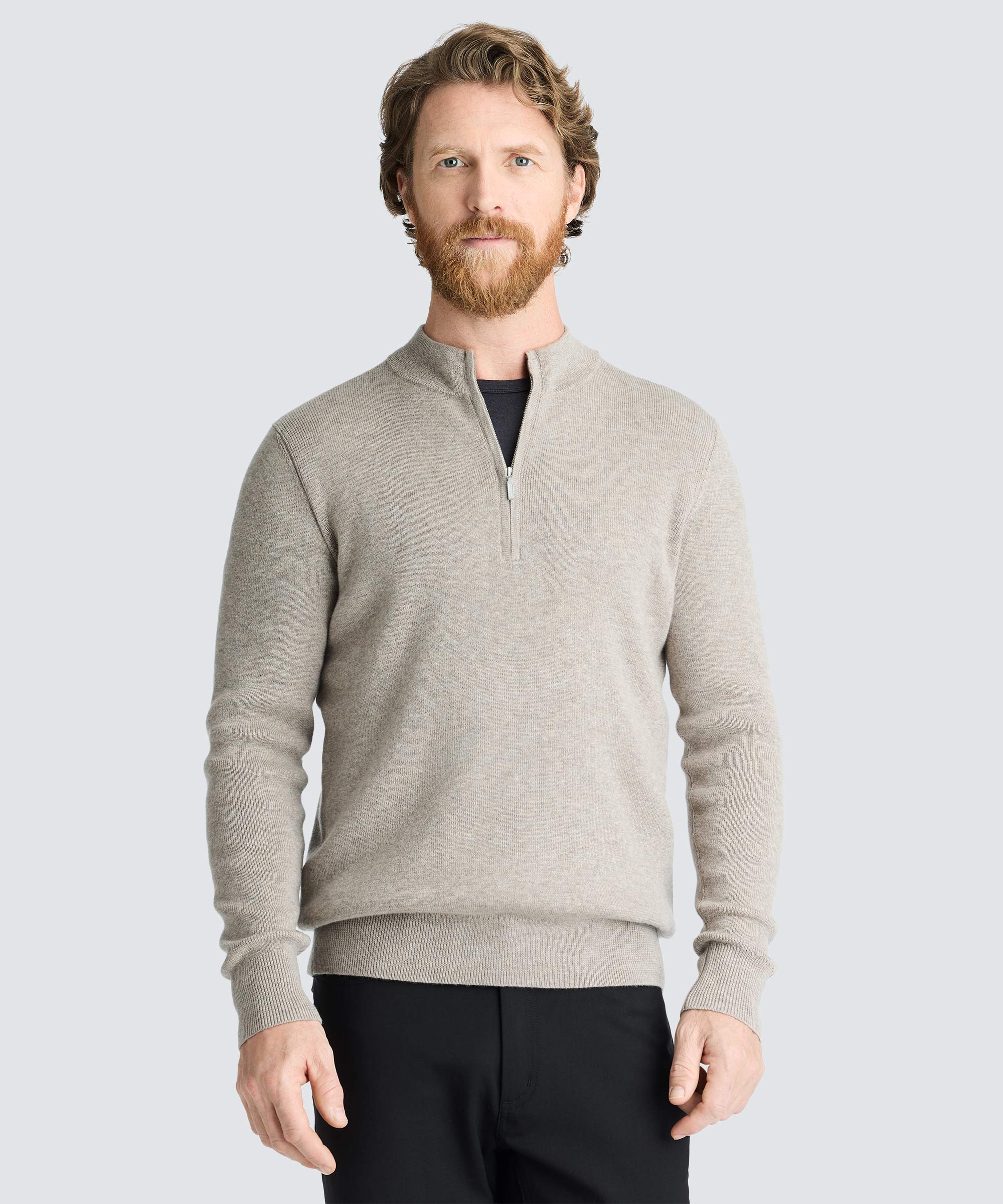 Men's Merino Knit Quarter Zip - Image 20