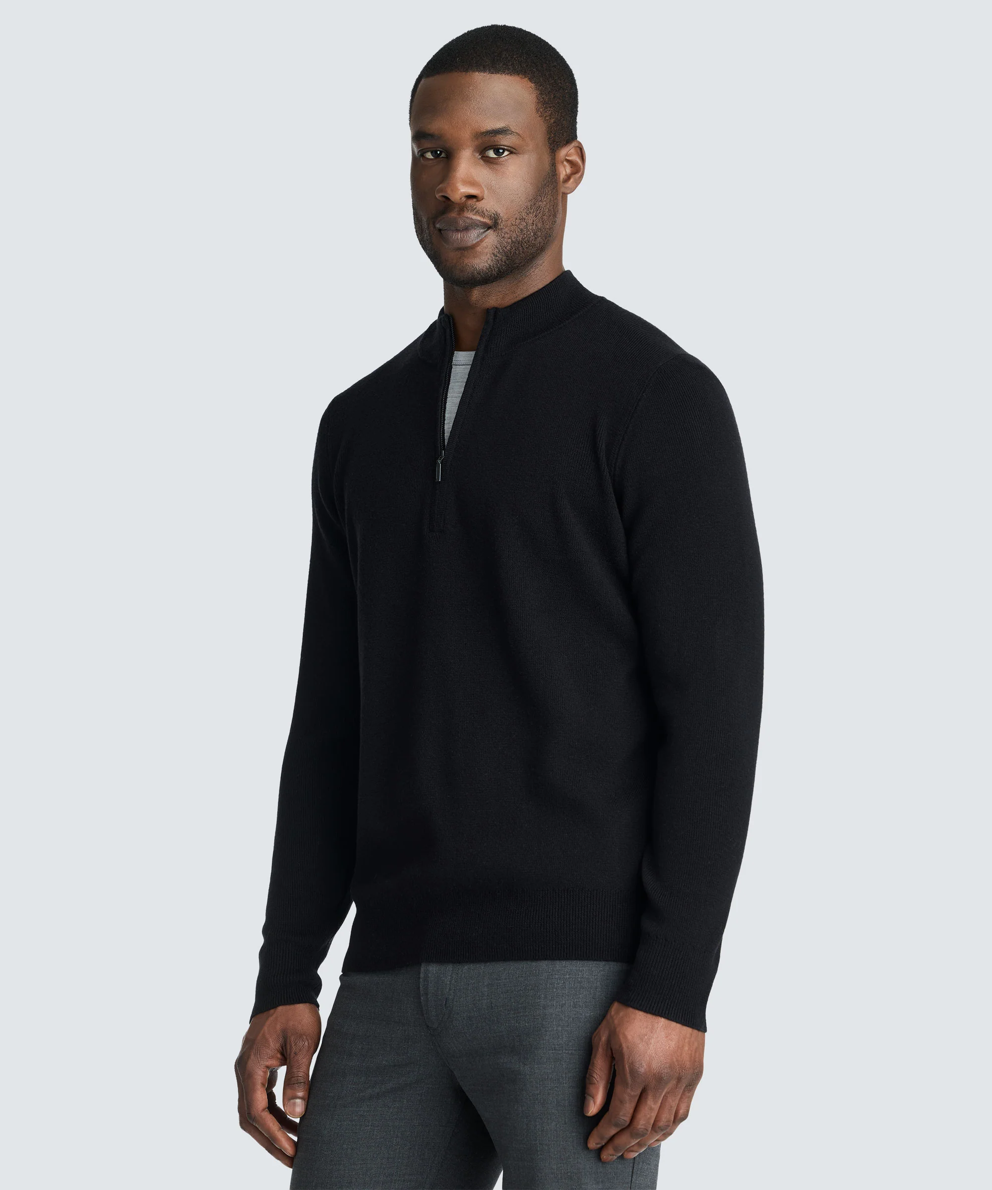 Men's Merino Knit Quarter Zip - Image 4