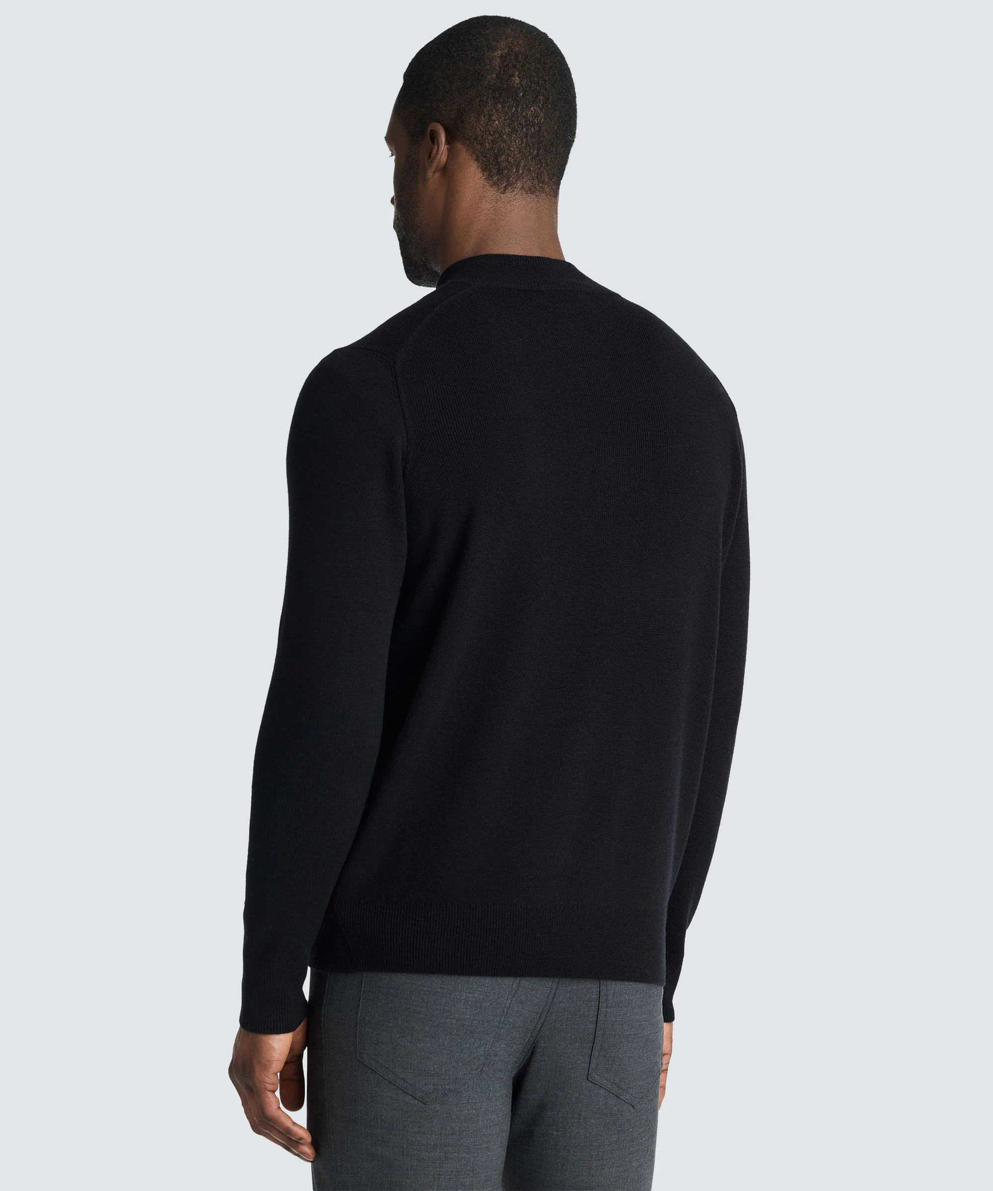 Men's Merino Knit Quarter Zip - Image 5