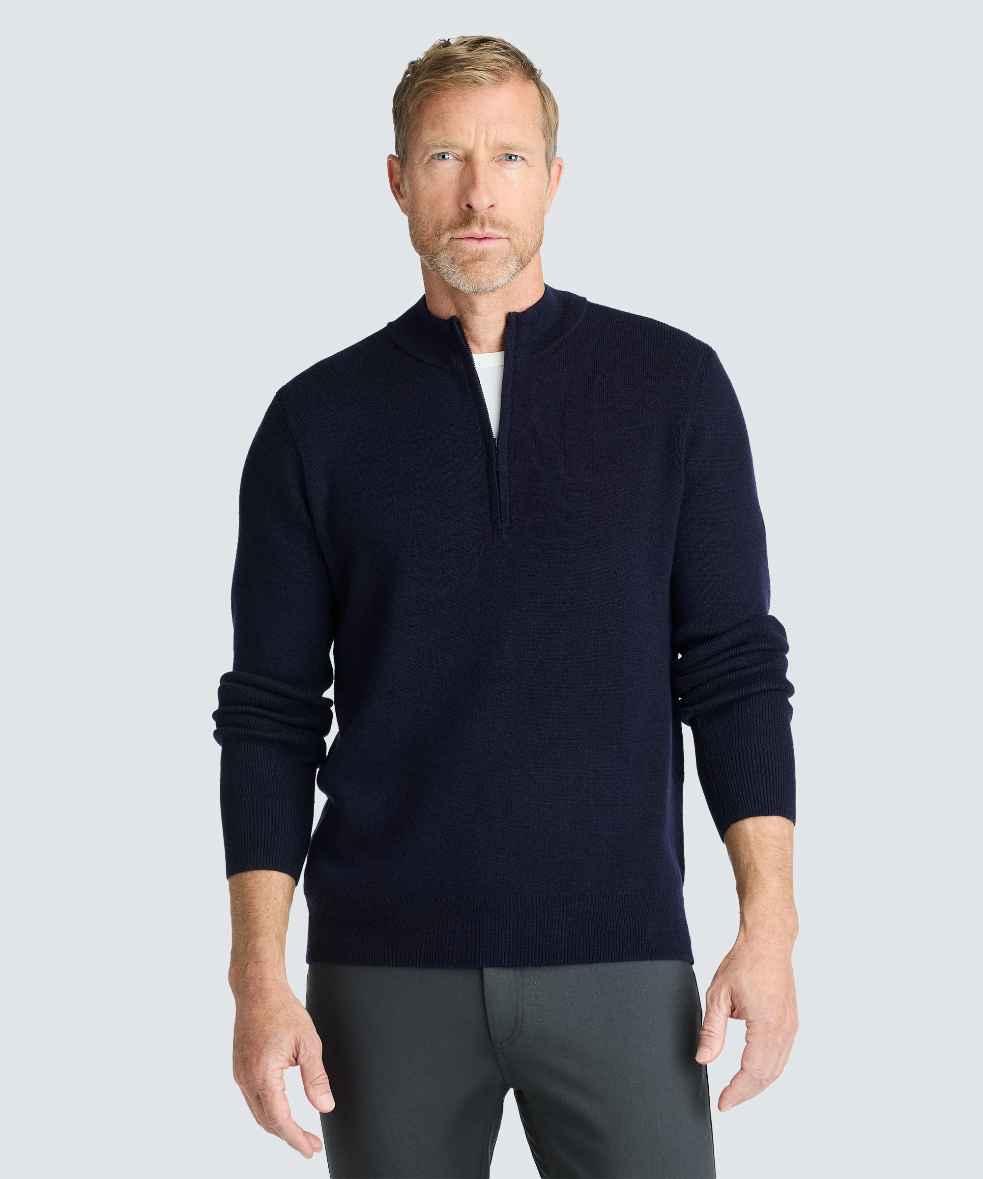 Men's Merino Knit Quarter Zip - Image 7