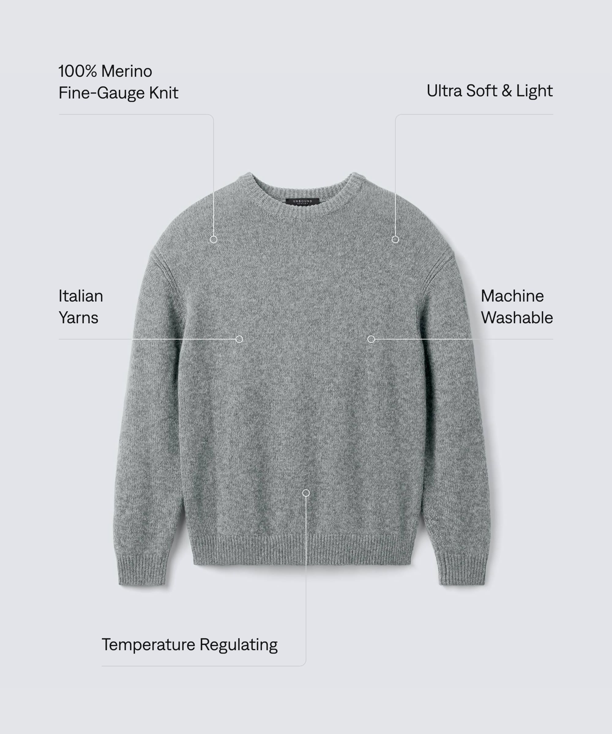 Men's Merino Lofty Knit Sweater - Image 17