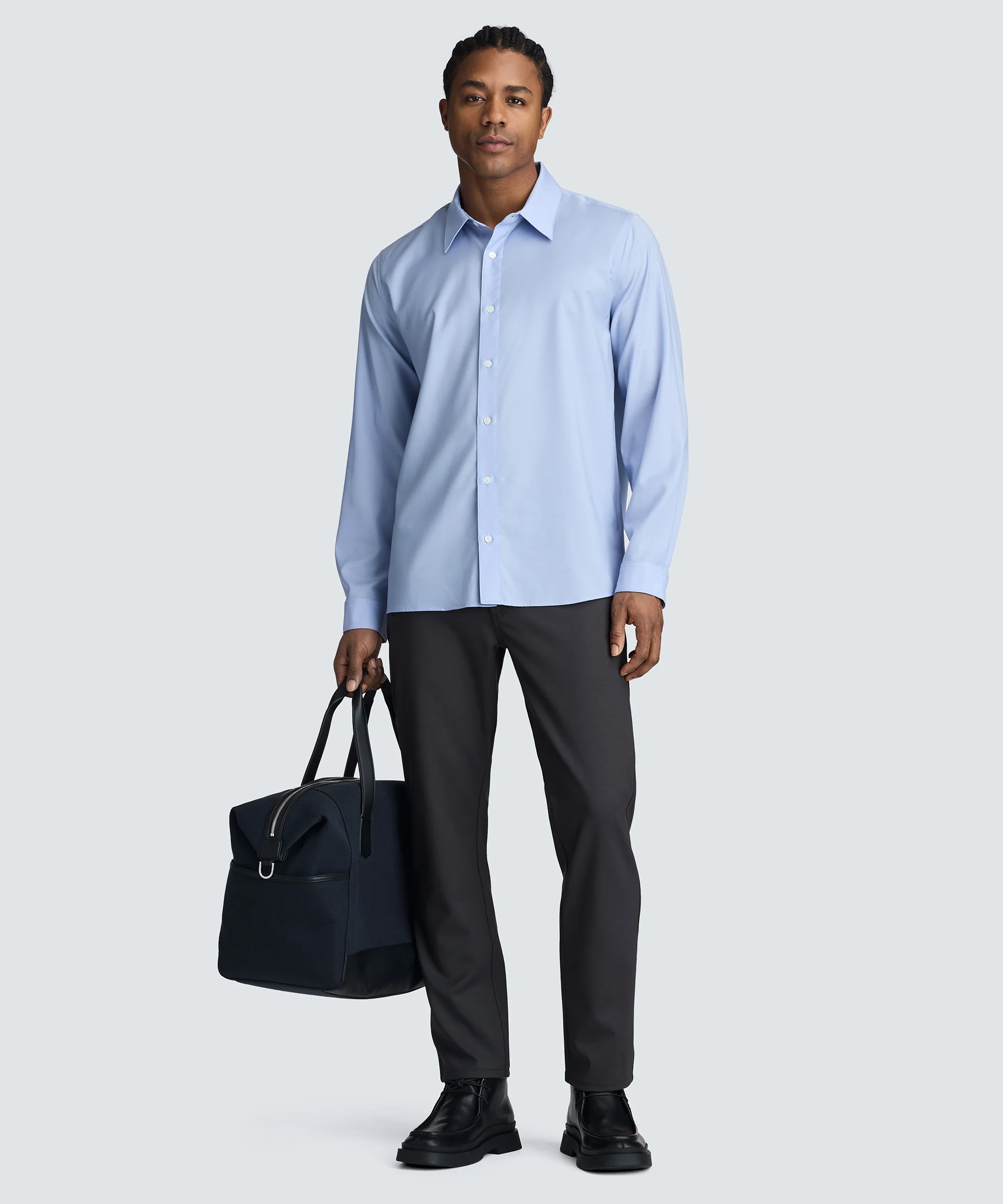 Men's Merino Poplin Button-Up - Image 10
