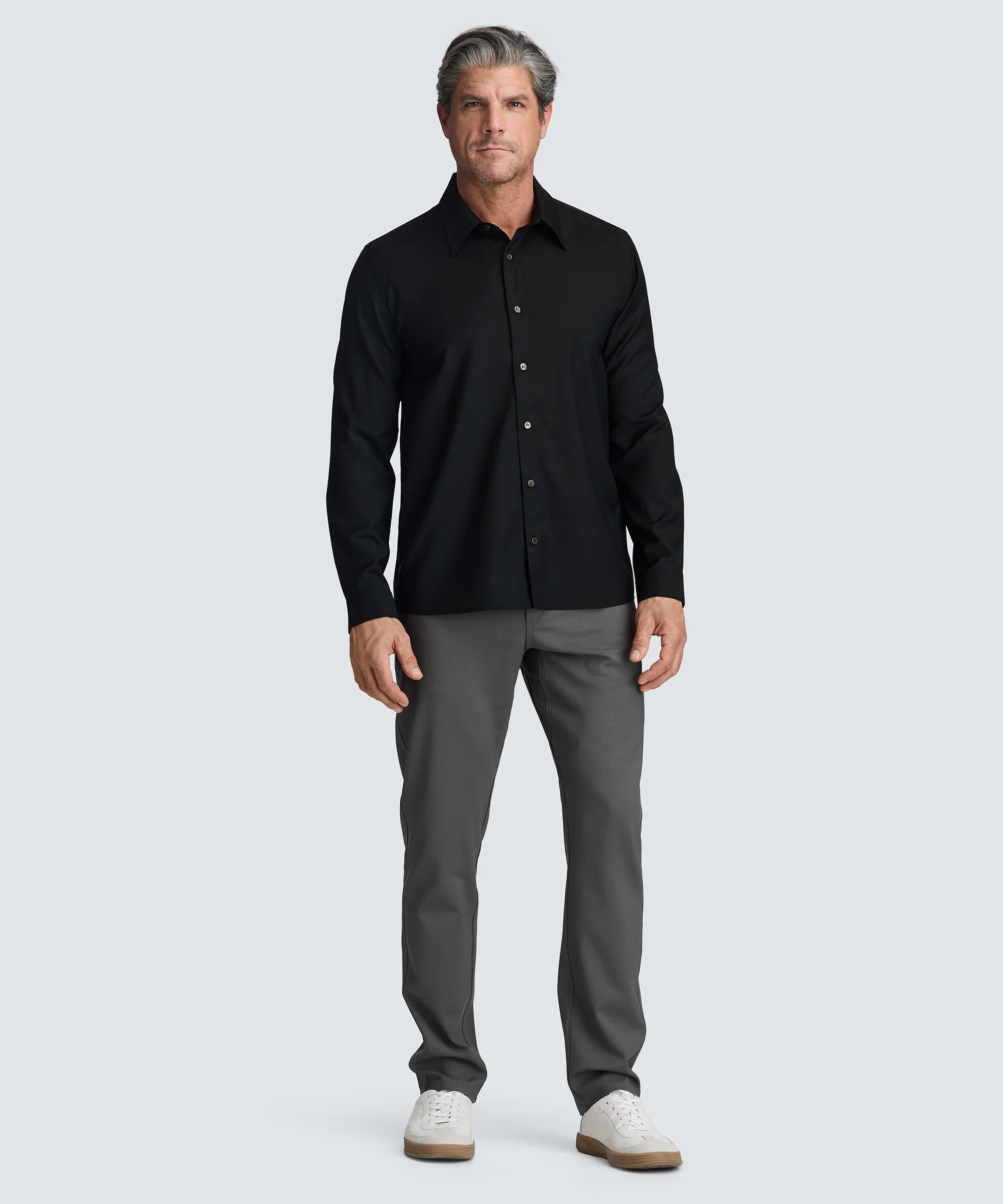 Men's Merino Poplin Button-Up - Image 3