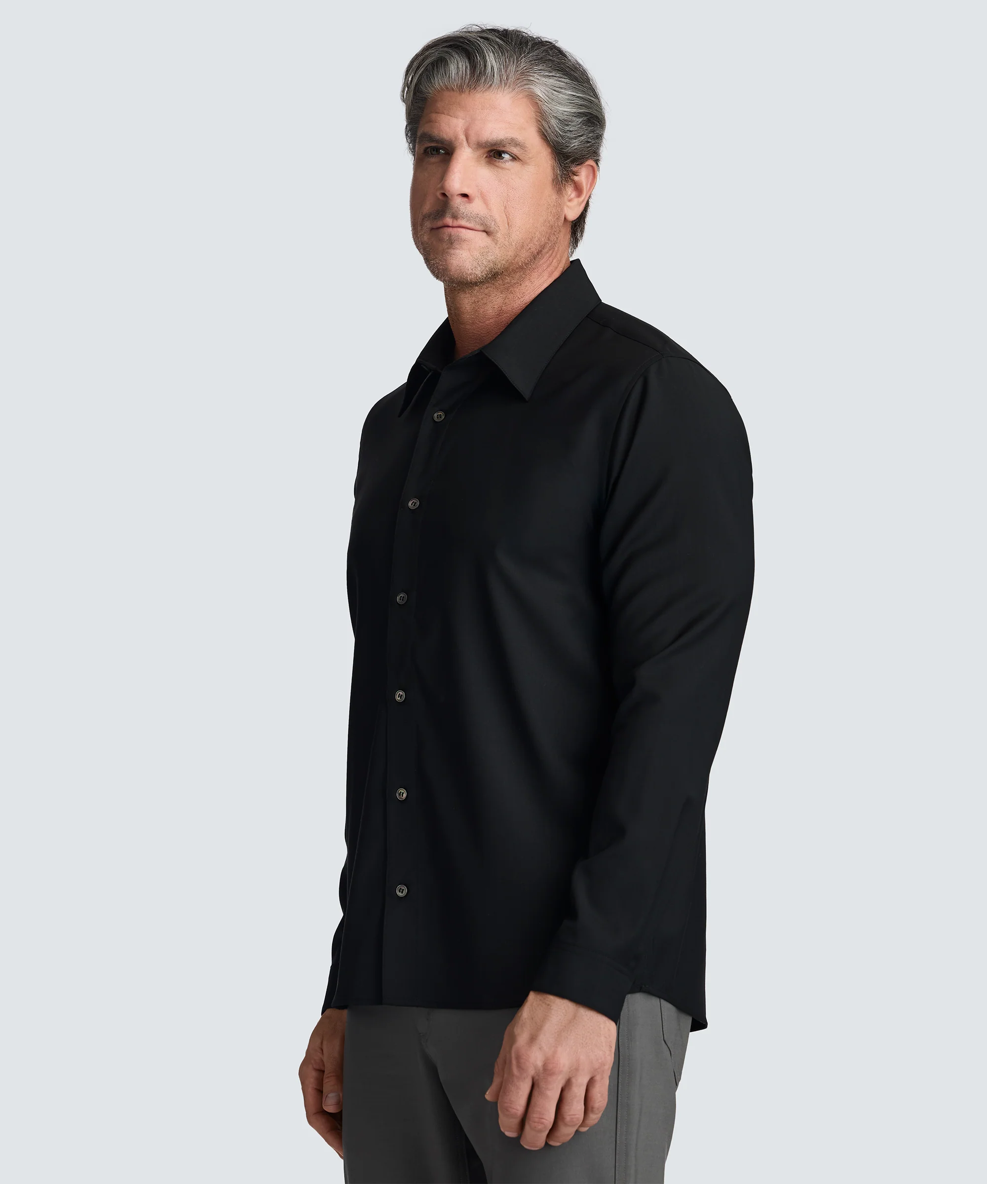 Men's Merino Poplin Button-Up - Image 5