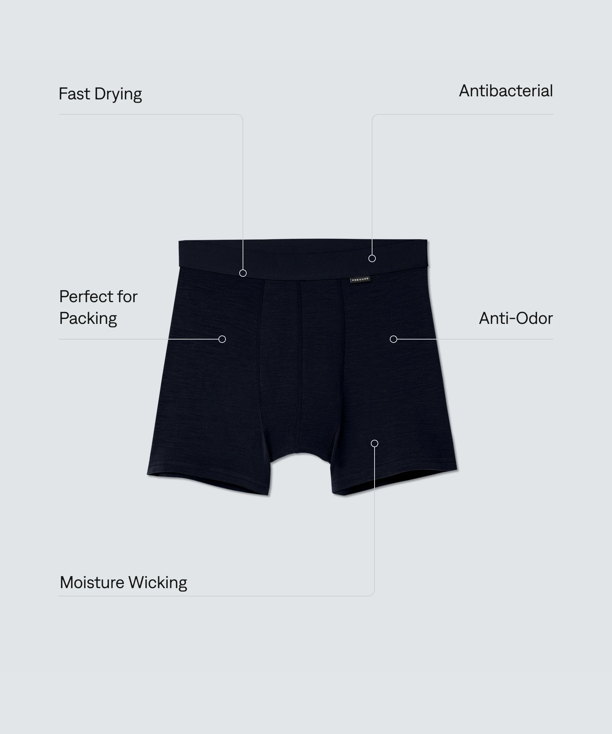 Men's Merino Wool Trunks - Image 7