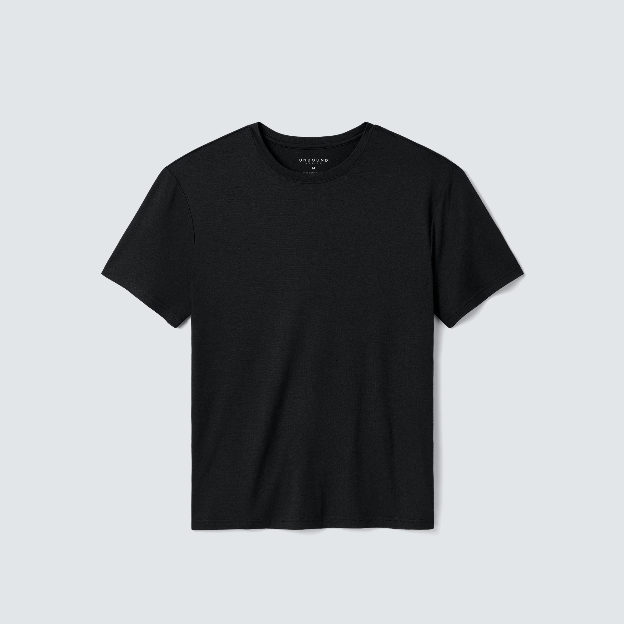 Men's Relaxed Merino Crew Neck T-Shirt - Image 10