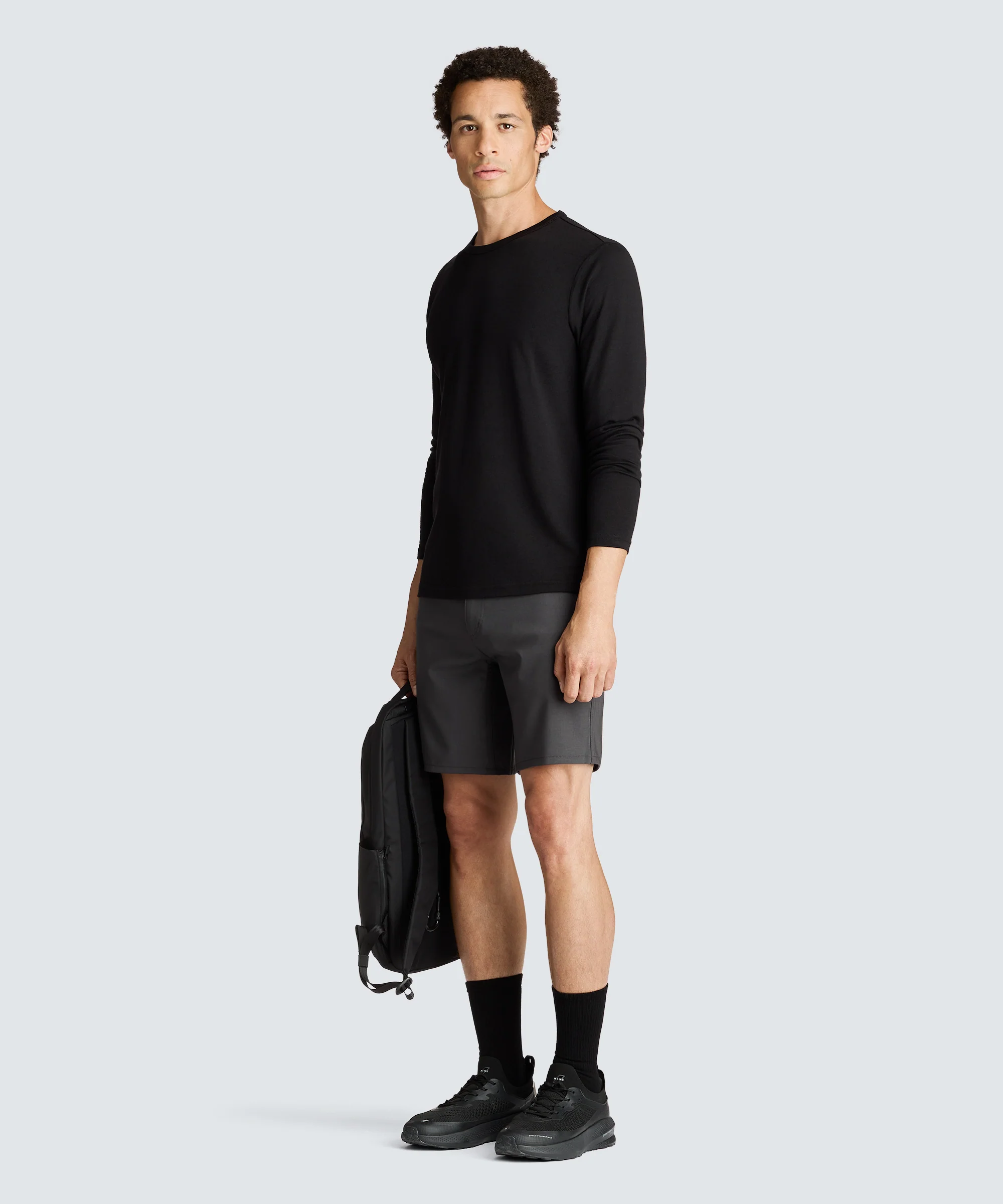 Men's Long Sleeve Merino Crew - Image 43