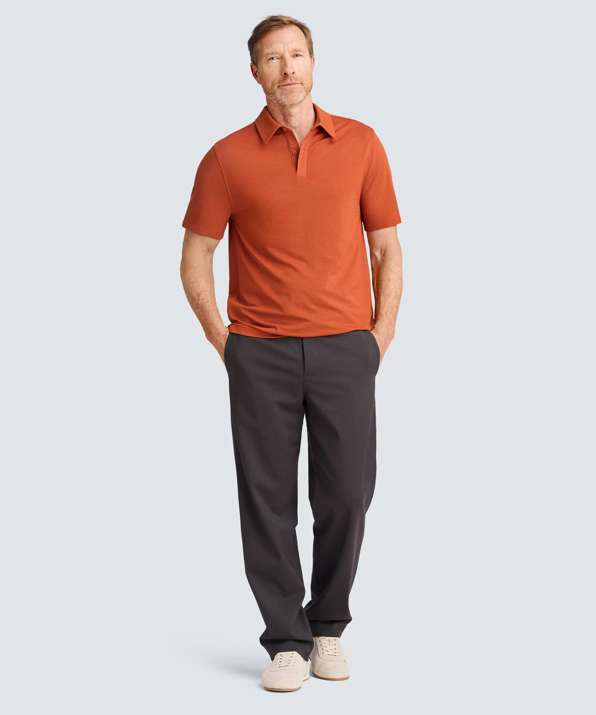 Men's Merino Polo - Image 43