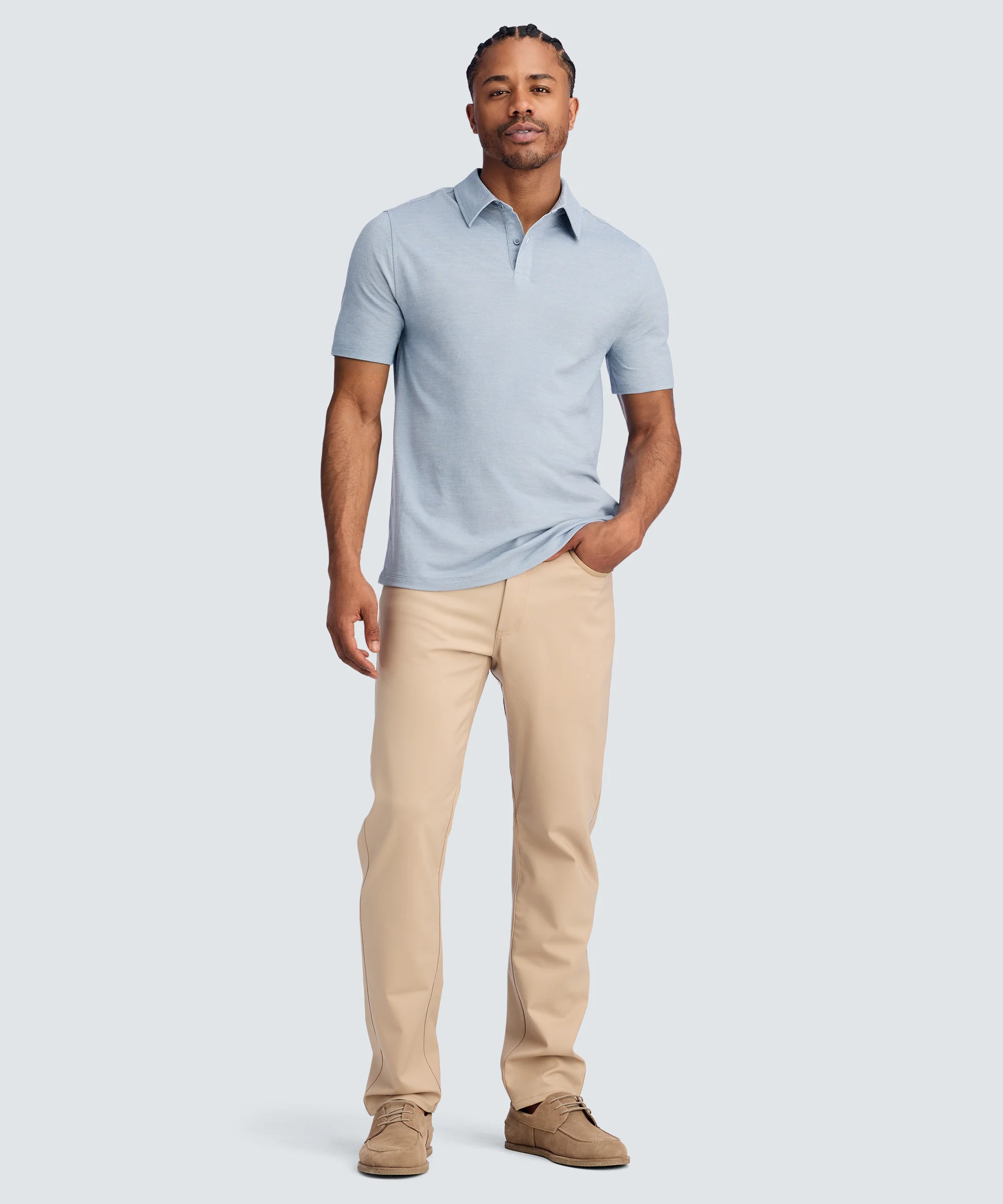 Men's Merino Polo - Image 49