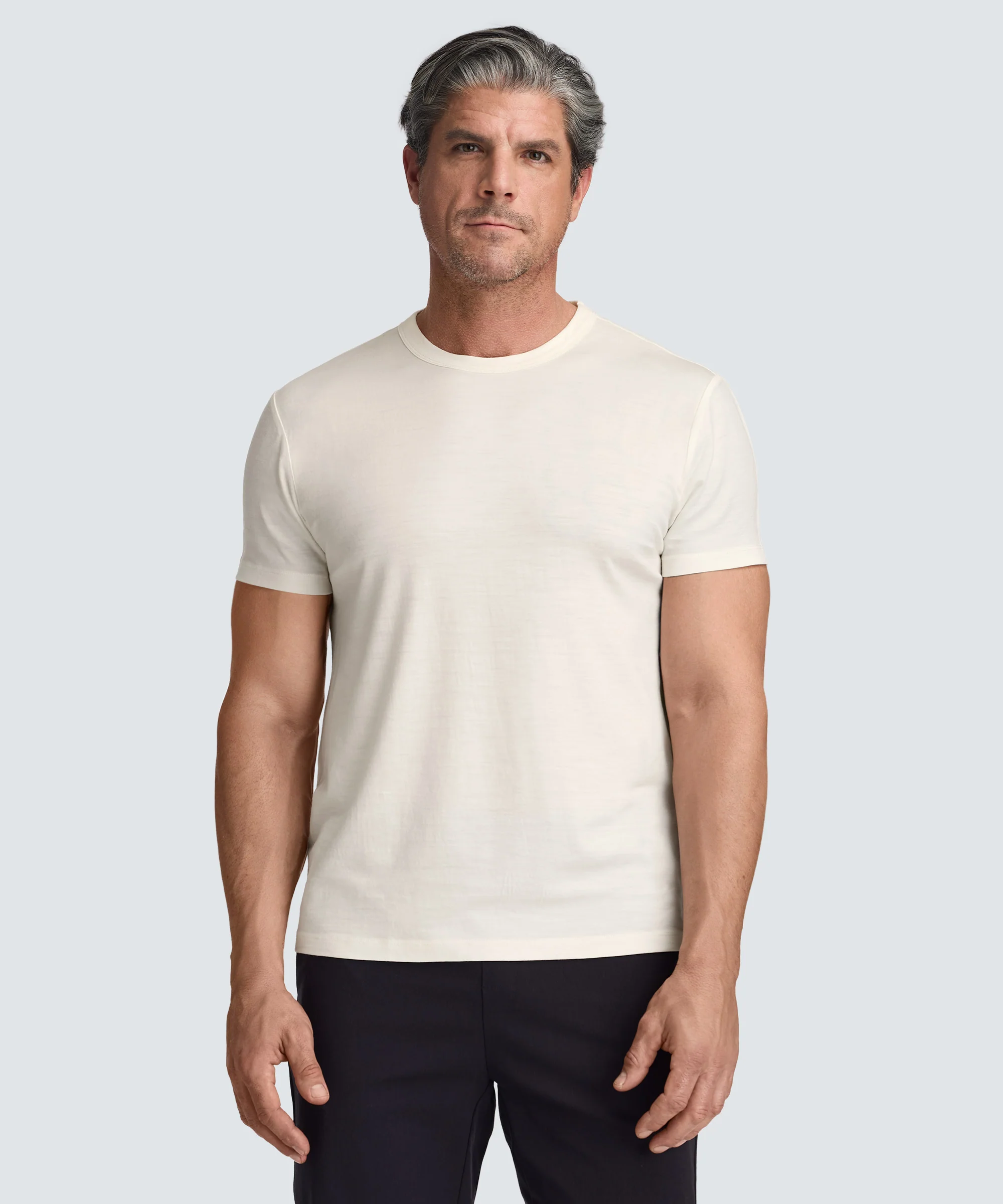 Men's Merino Crew Neck T-Shirt - Image 104