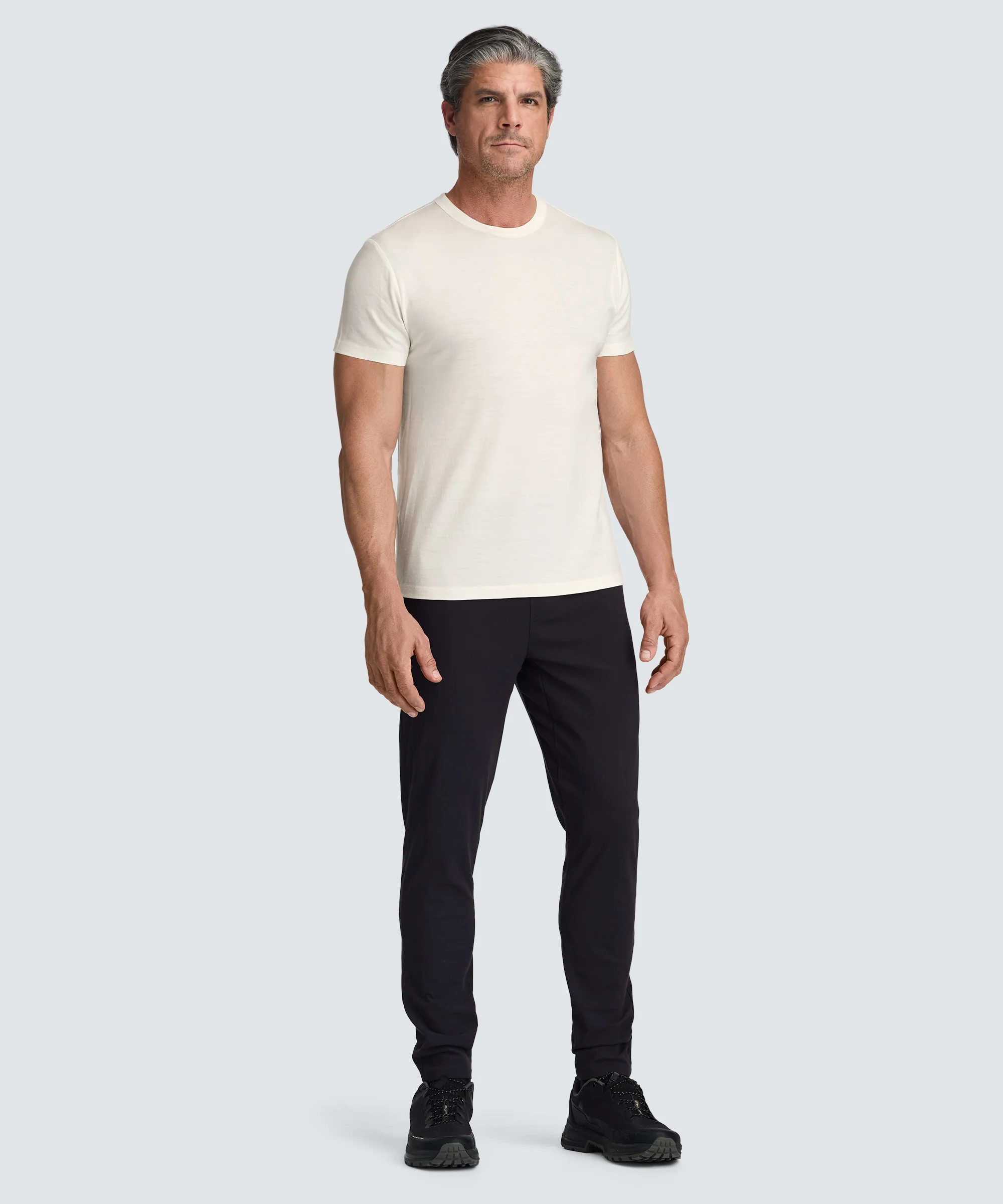 Men's Merino Crew Neck T-Shirt - Image 105