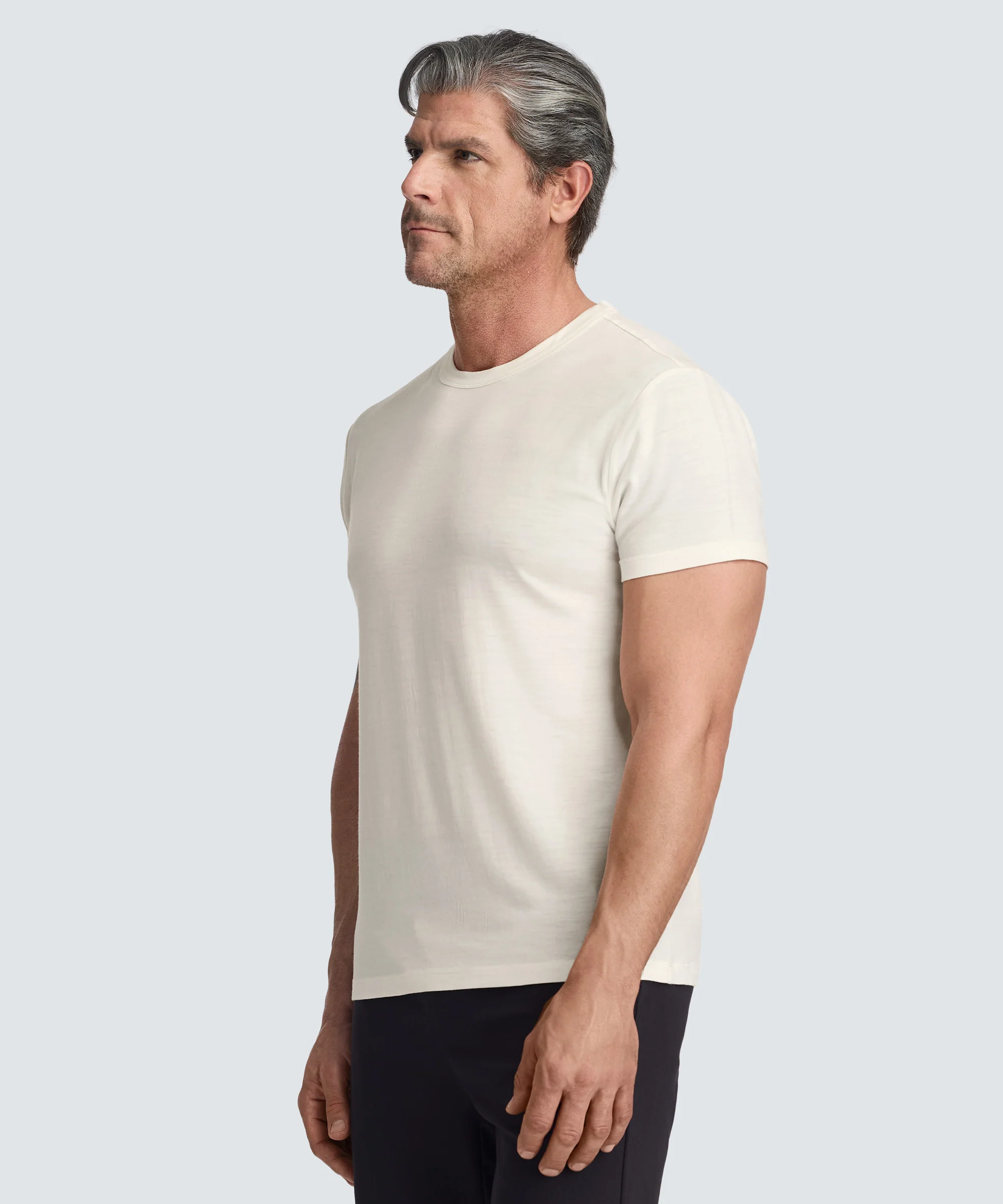 Men's Merino Crew Neck T-Shirt - Image 106