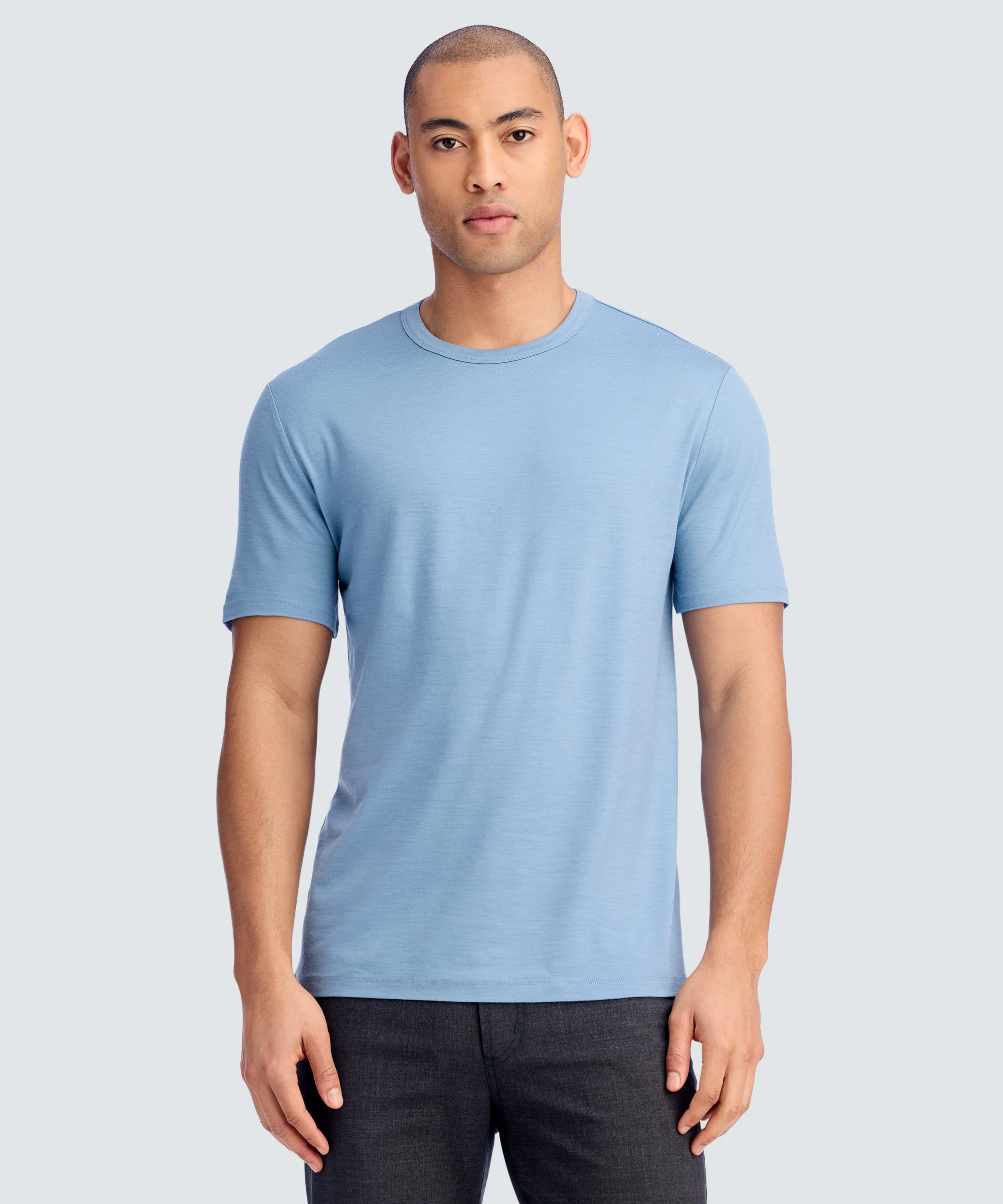 Men's Merino Crew Neck T-Shirt - Image 110