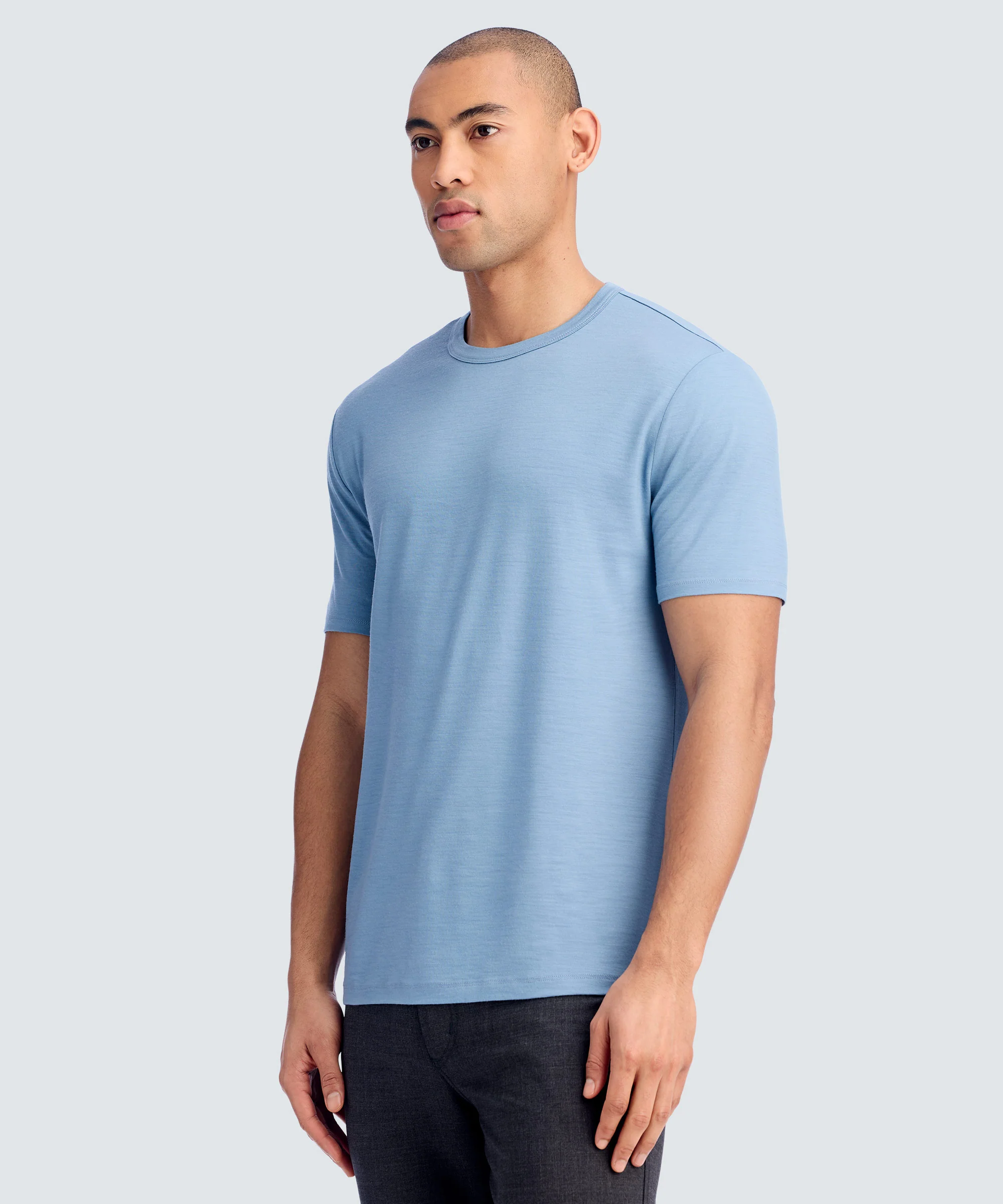 Men's Merino Crew Neck T-Shirt - Image 112