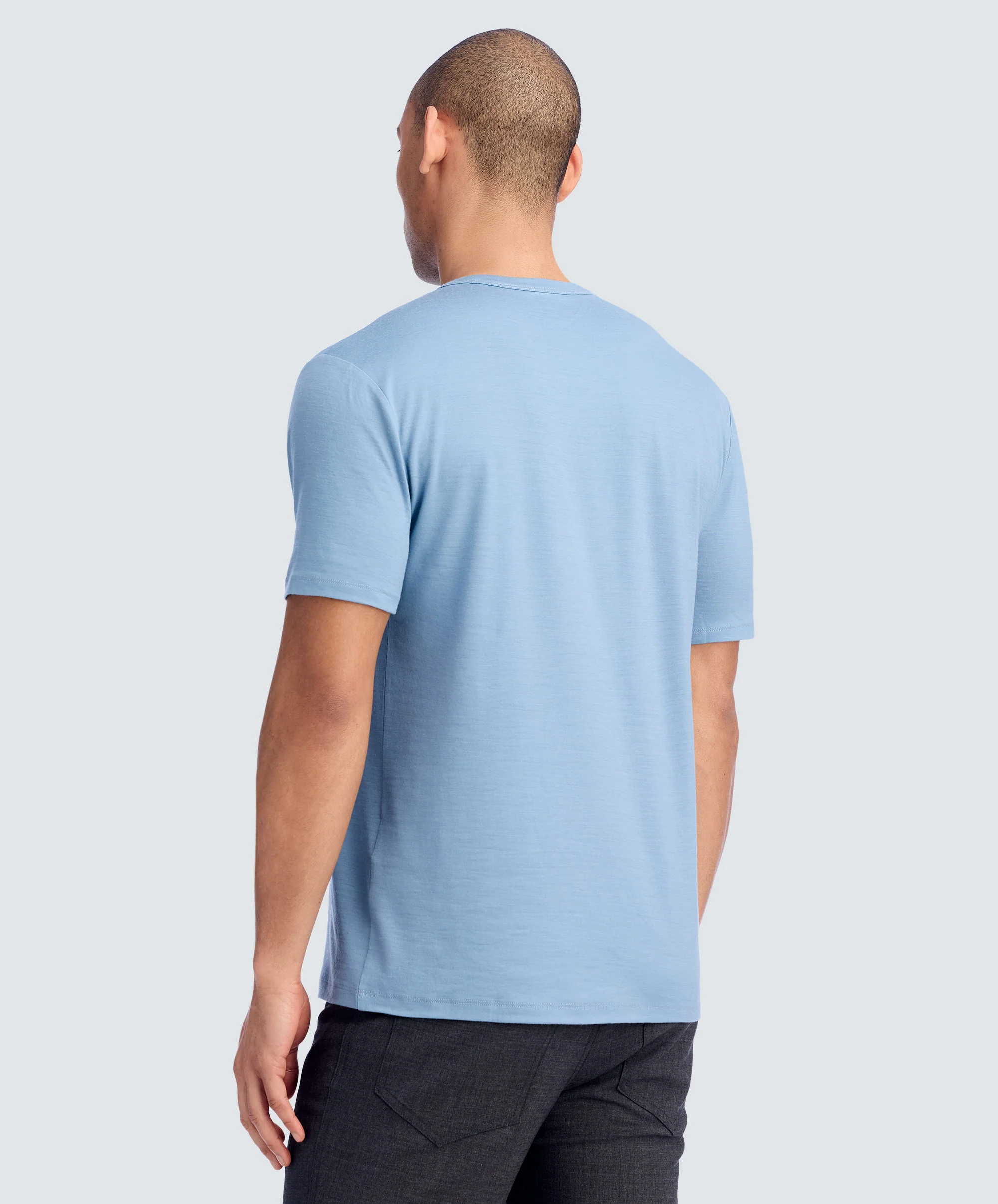 Men's Merino Crew Neck T-Shirt - Image 114
