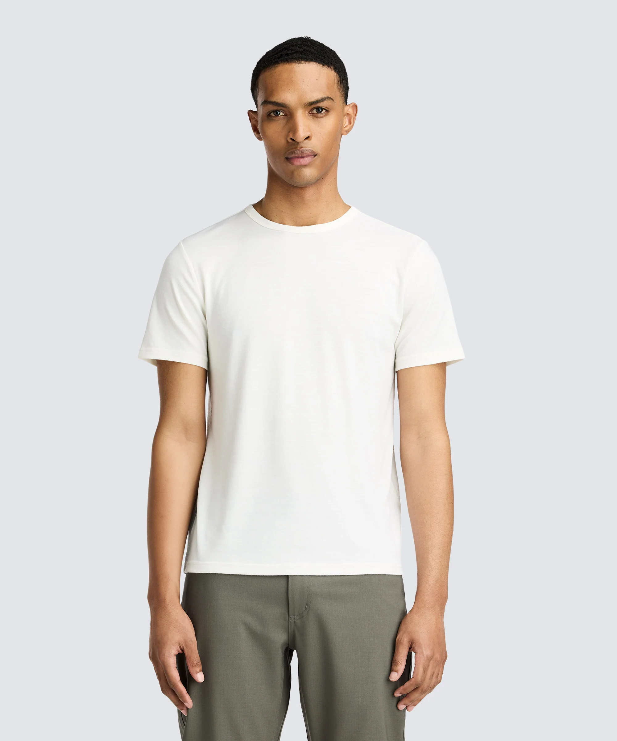 Men's Merino Crew Neck T-Shirt - Image 19
