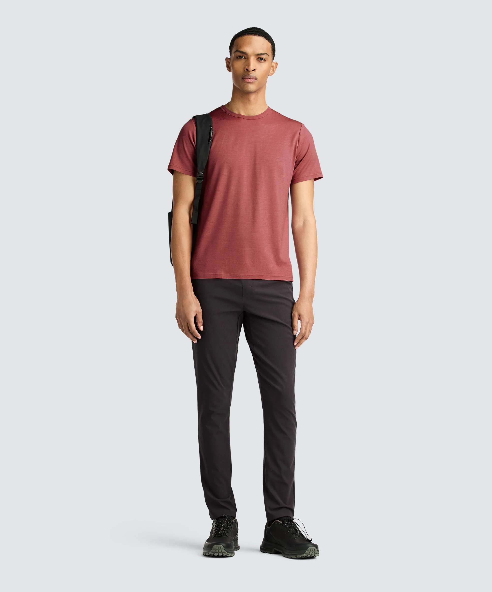 Men's Merino Crew Neck T-Shirt - Image 25