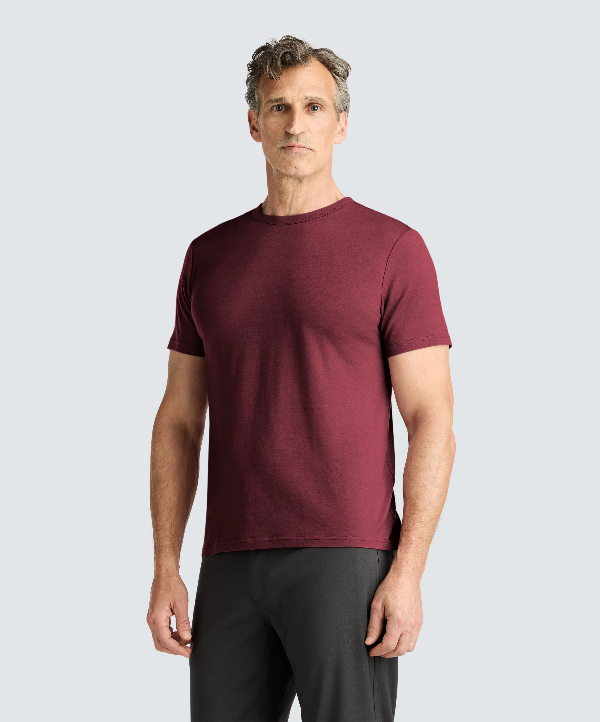 Men's Merino Crew Neck T-Shirt - Image 29