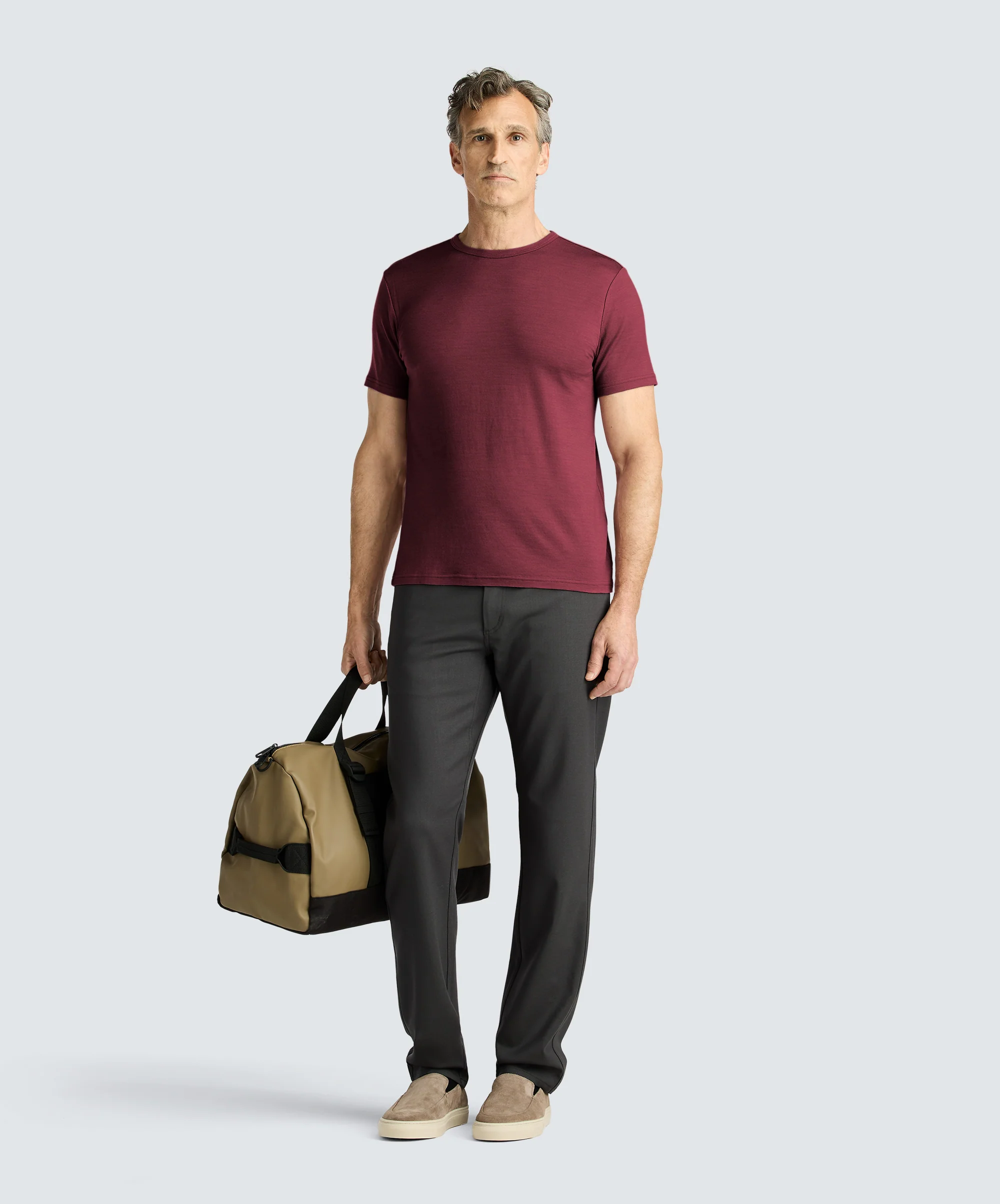 Men's Merino Crew Neck T-Shirt - Image 30