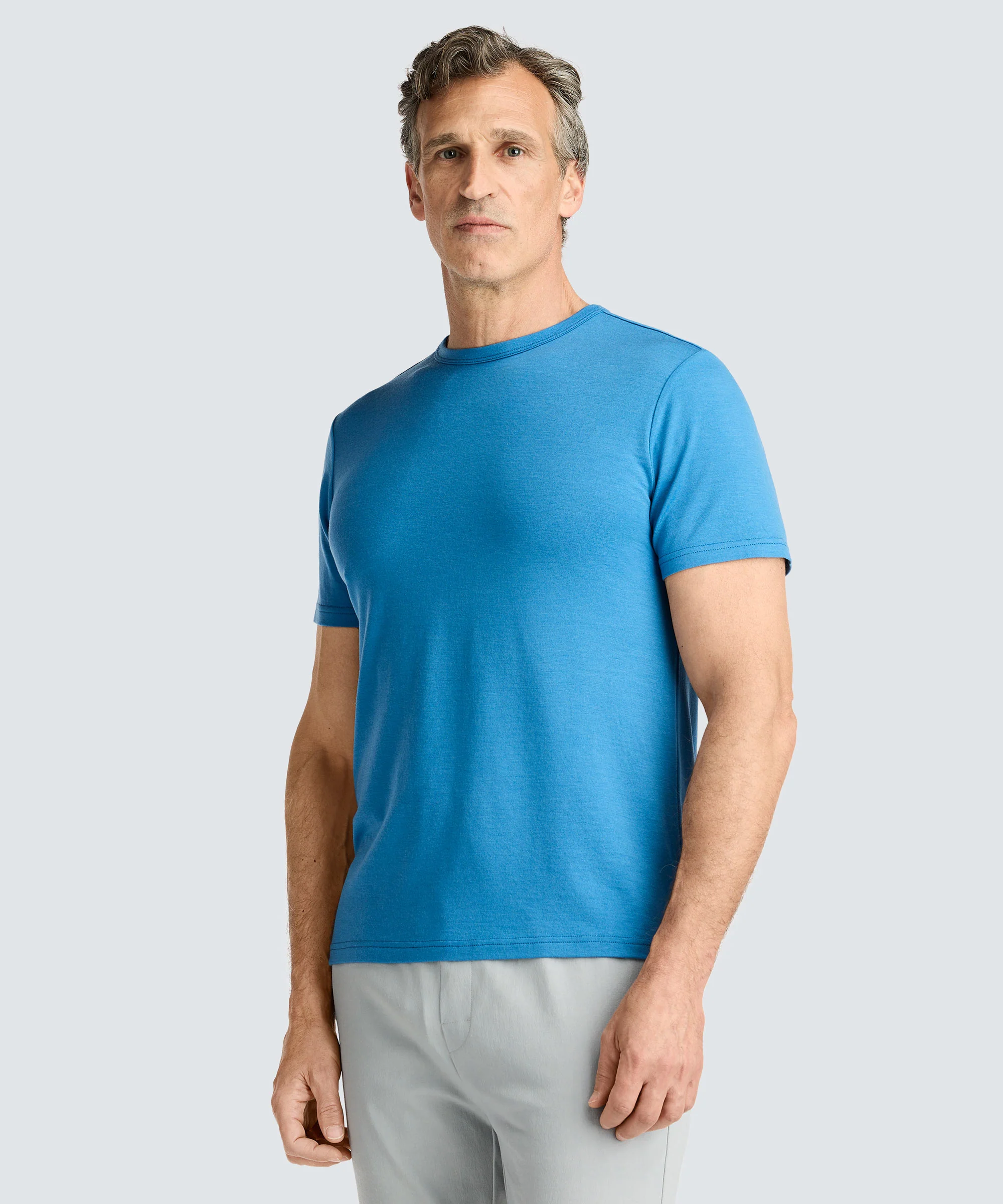 Men's Merino Crew Neck T-Shirt - Image 40