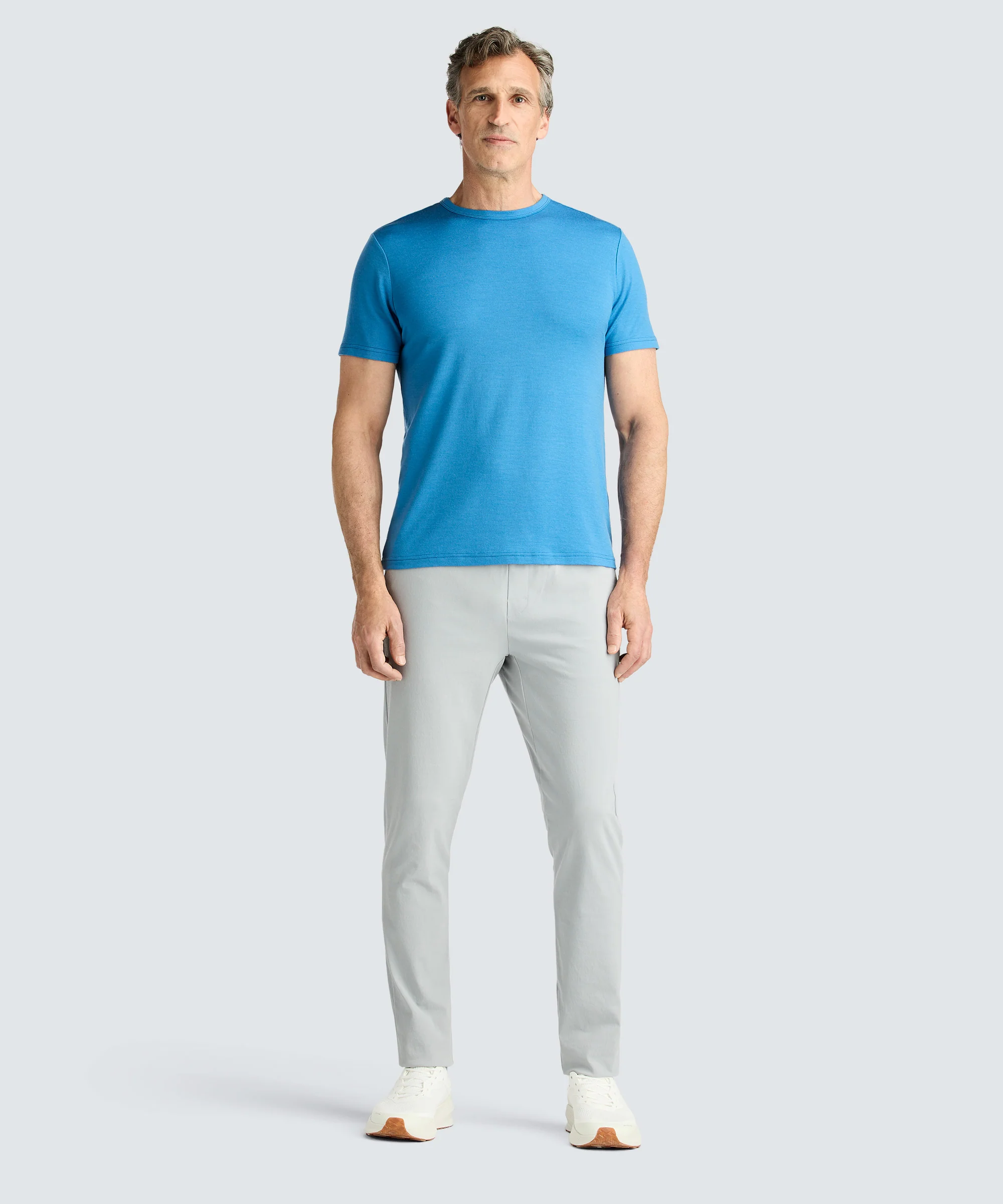 Men's Merino Crew Neck T-Shirt - Image 43