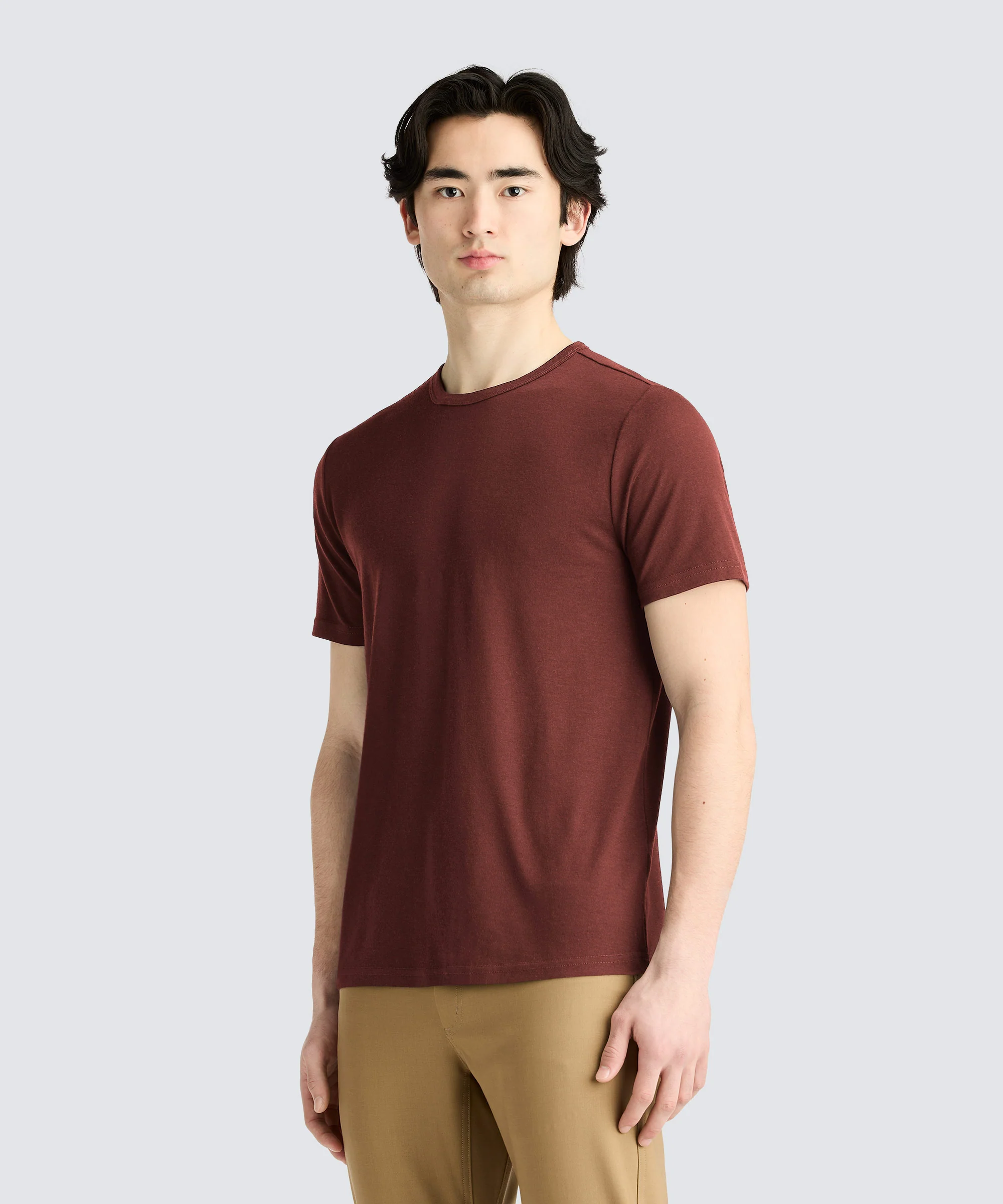 Men's Merino Crew Neck T-Shirt - Image 62