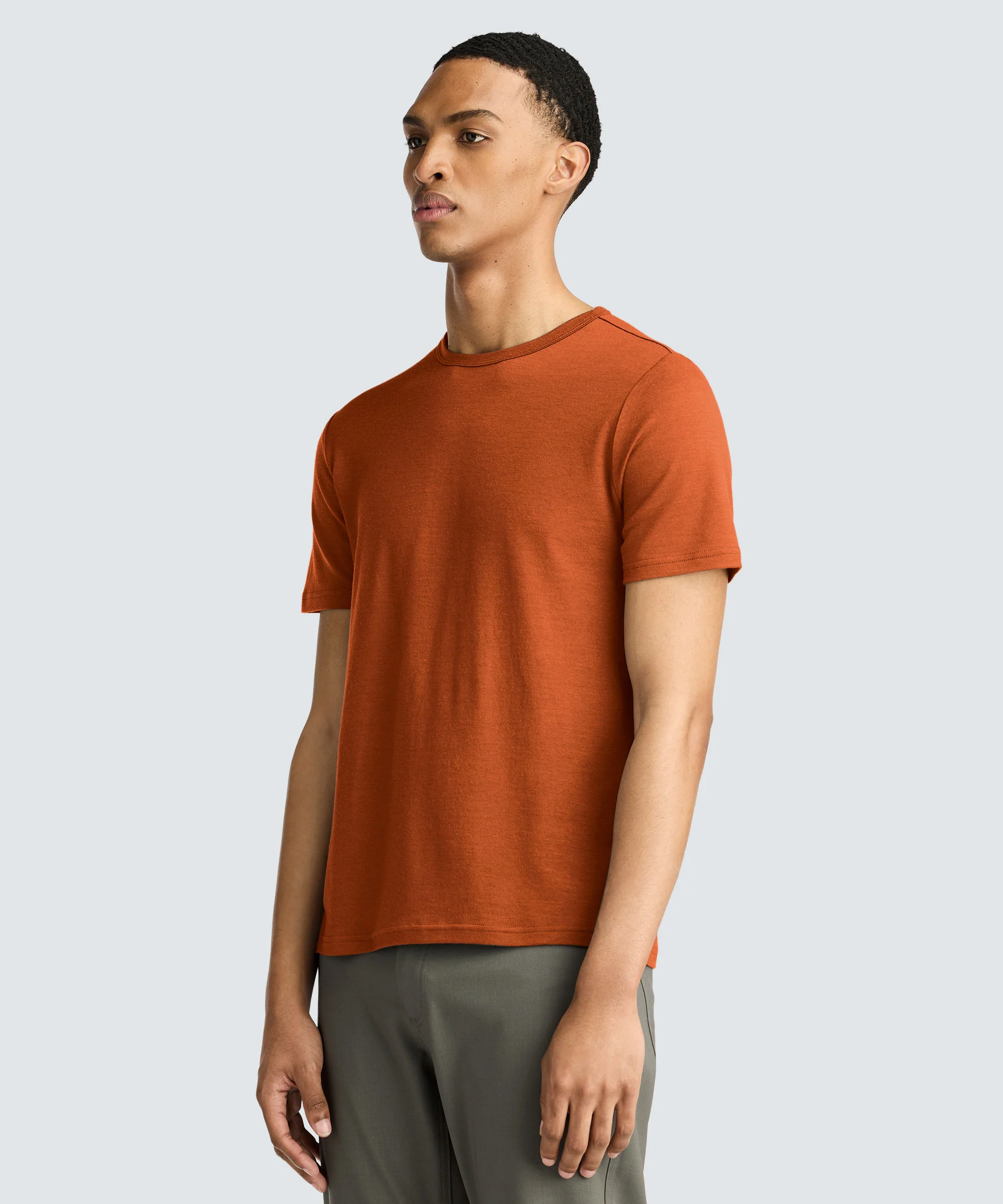 Men's Merino Crew Neck T-Shirt - Image 98